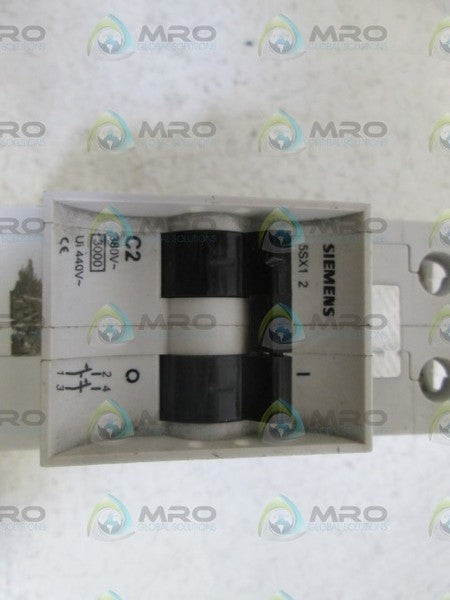 SIEMENS CIRCUIT BREAKER 380V 5SX12-C2 NSNP