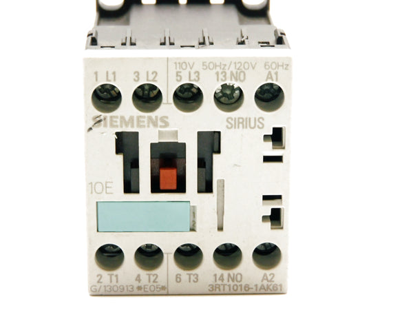 SIEMENS 3RT1016-1AK61 110/120V NSNP