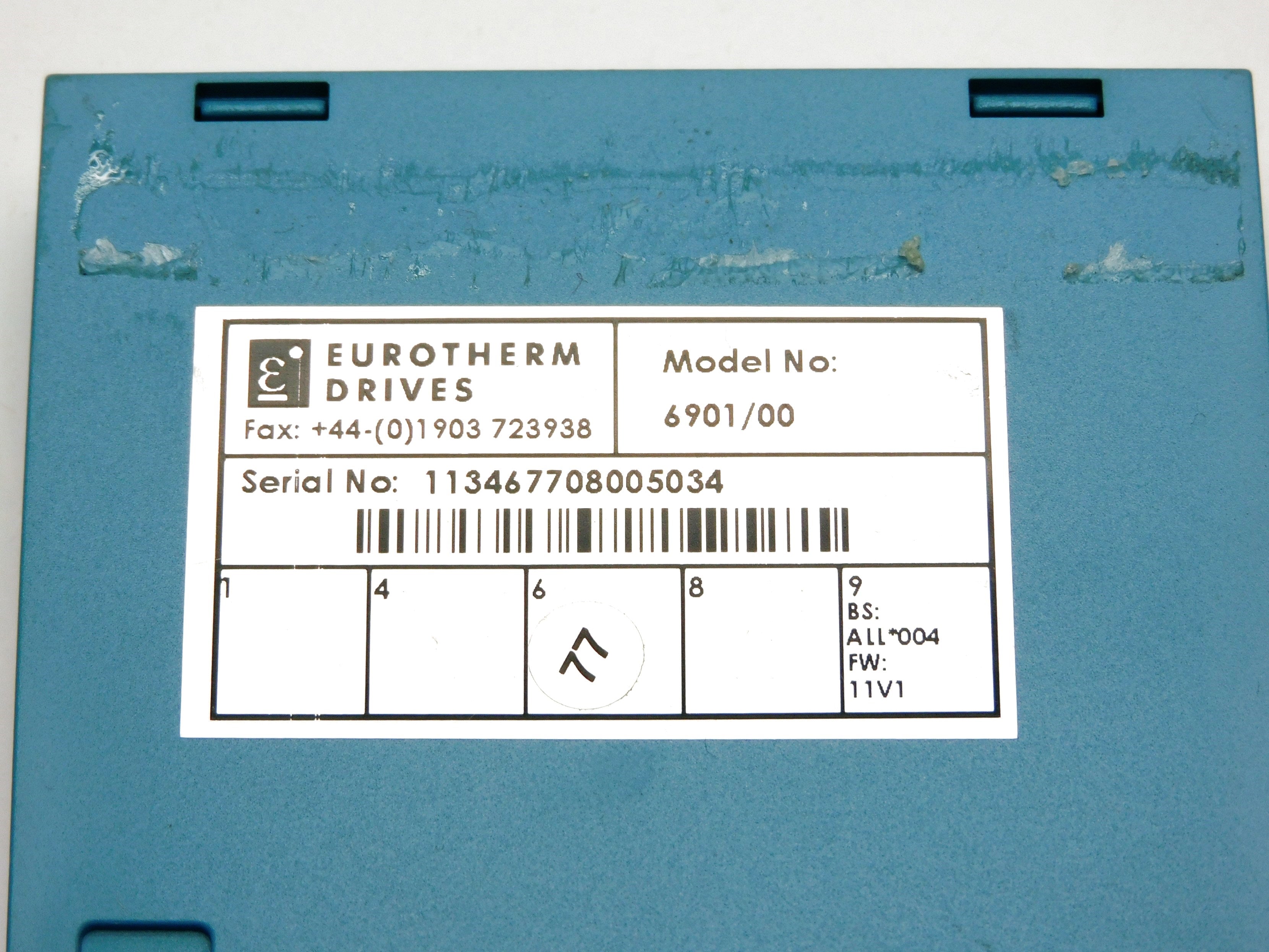 EUROTHERM 6901/00 F/W 11V1 UNMP