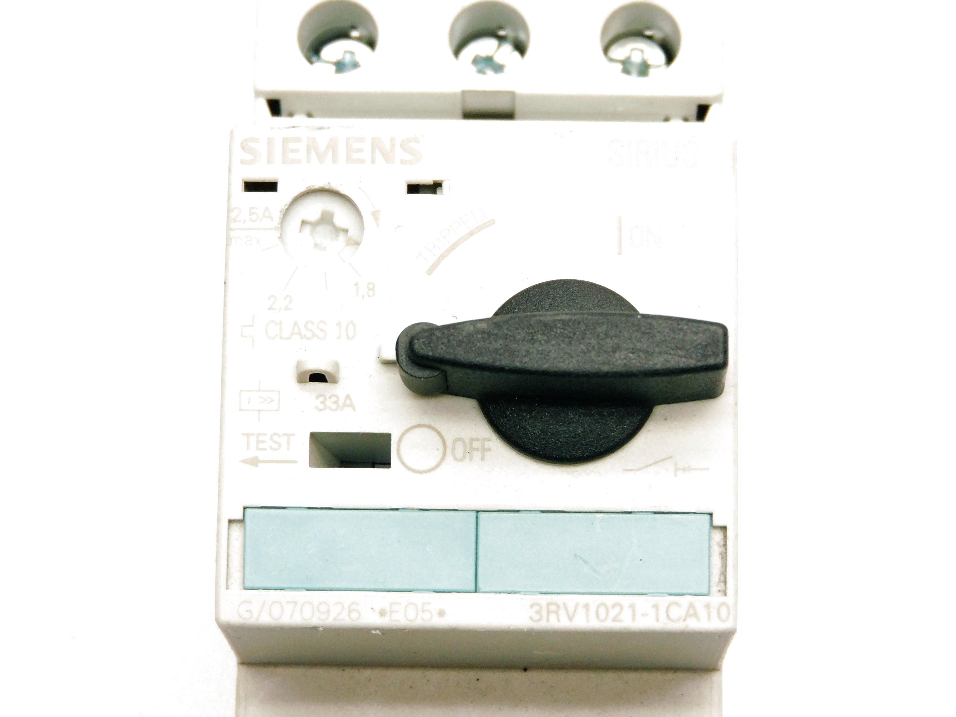 SIEMENS 3RV1021-1CA10 1.8-2.5A NSNP