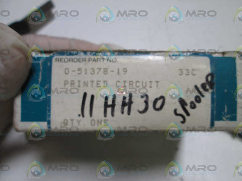 RELIANCE ELECTRIC 0-51378-19  UNMP