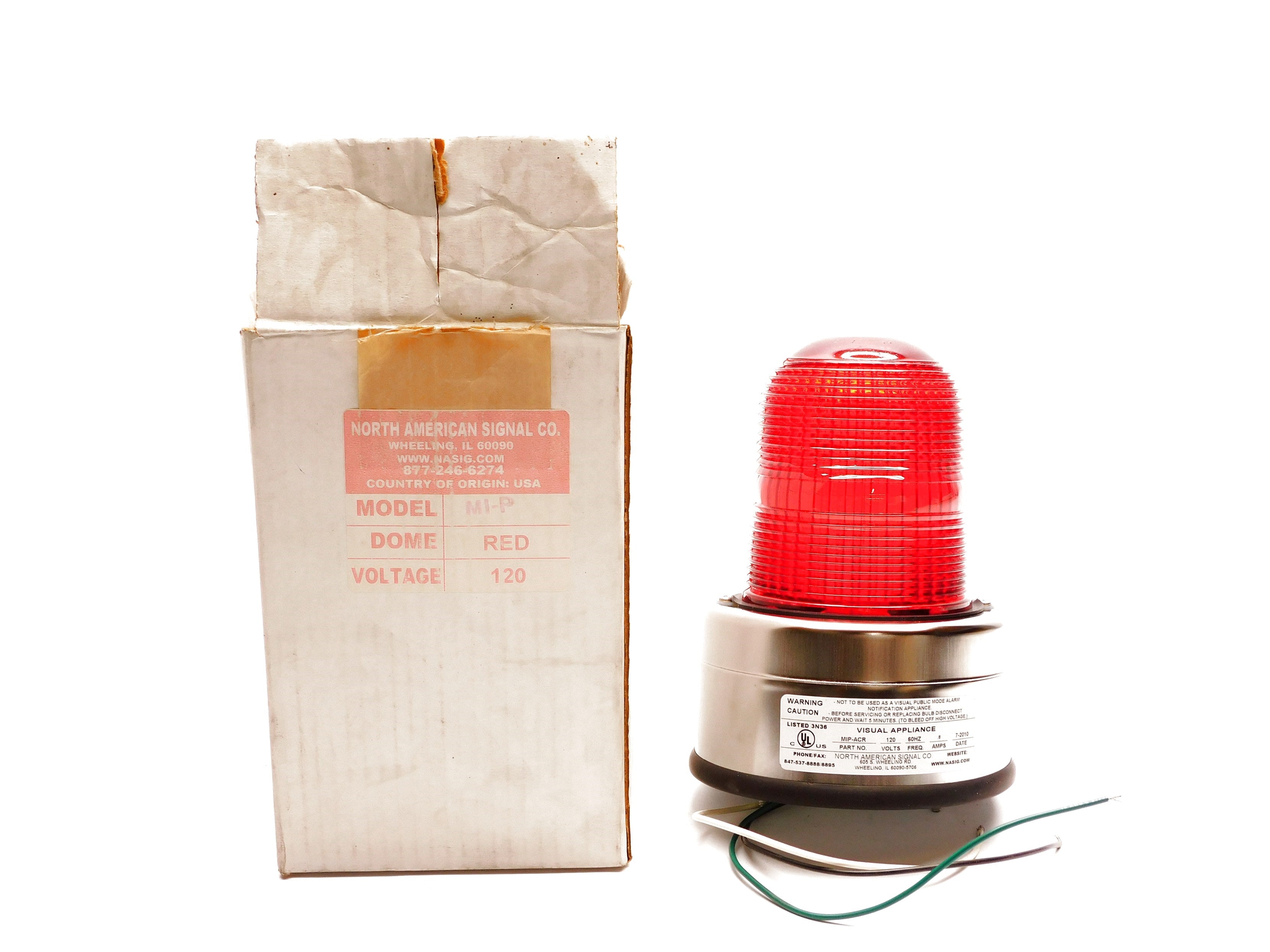 NORTH AMERICAN SIGNAL MIP-ACR (RED) NSMP