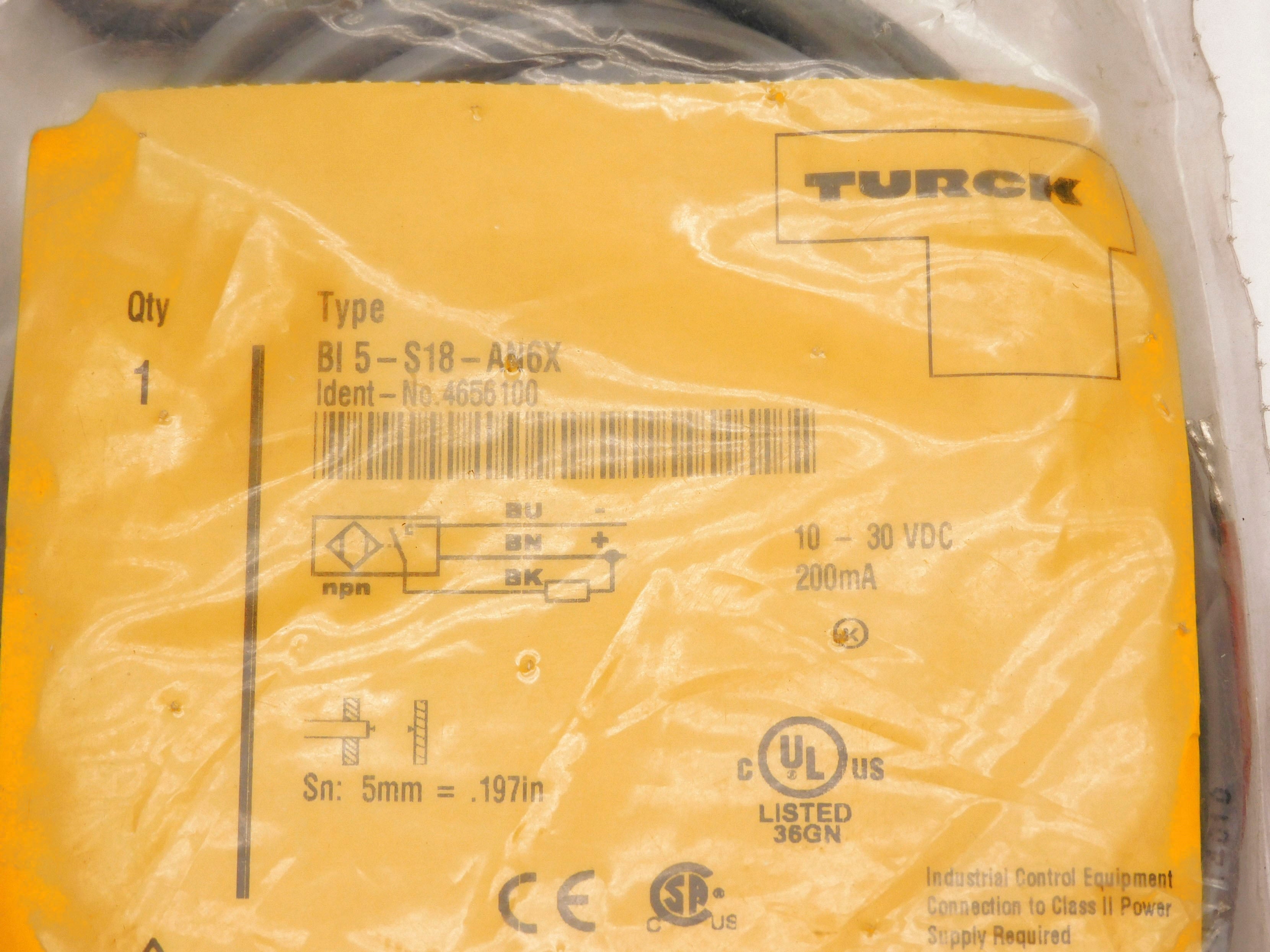TURCK BI5-S18-AN6X NSMP