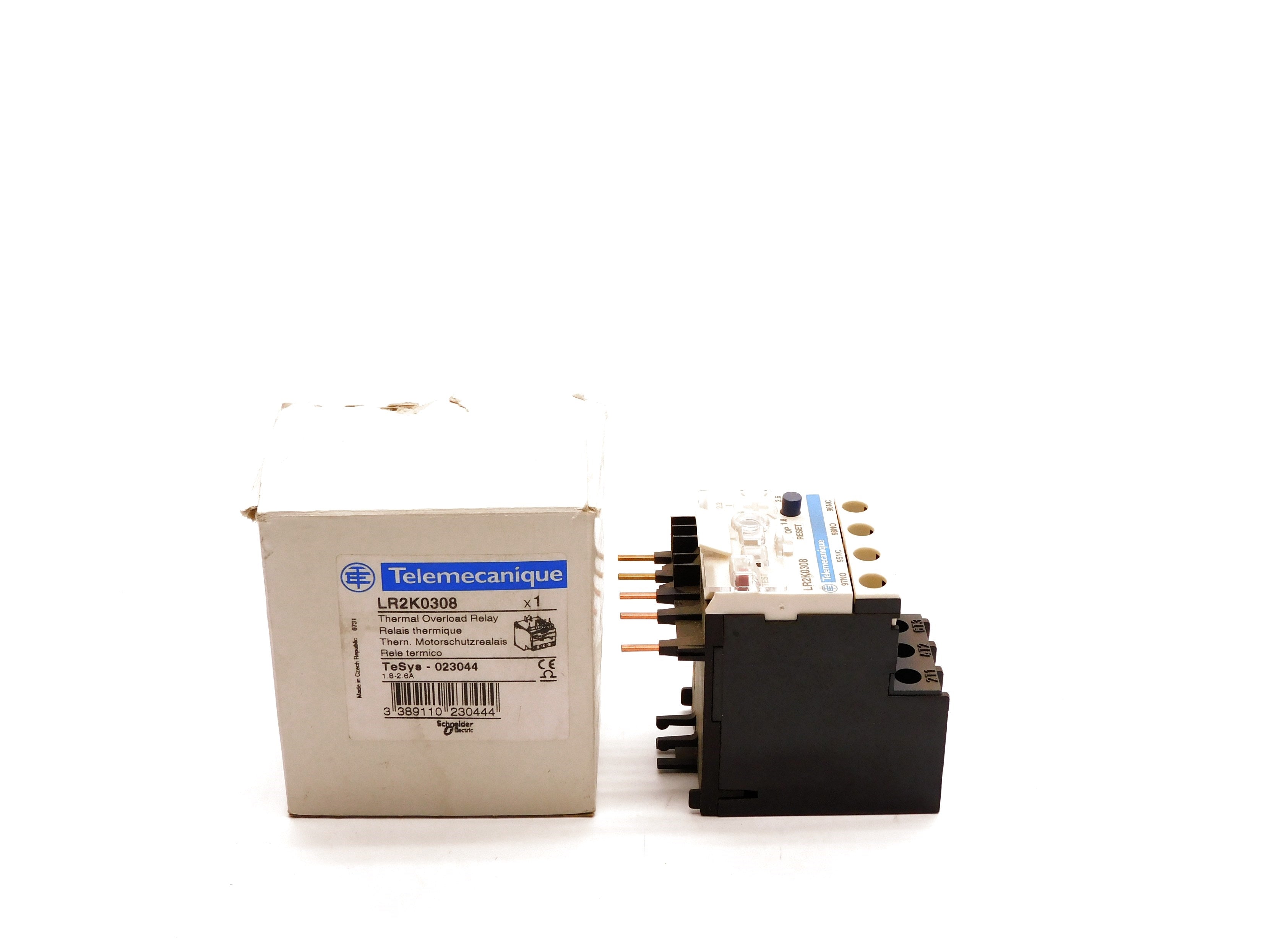 TELEMECANIQUE LR2K0308 690V 1.8-2.6A NSMP