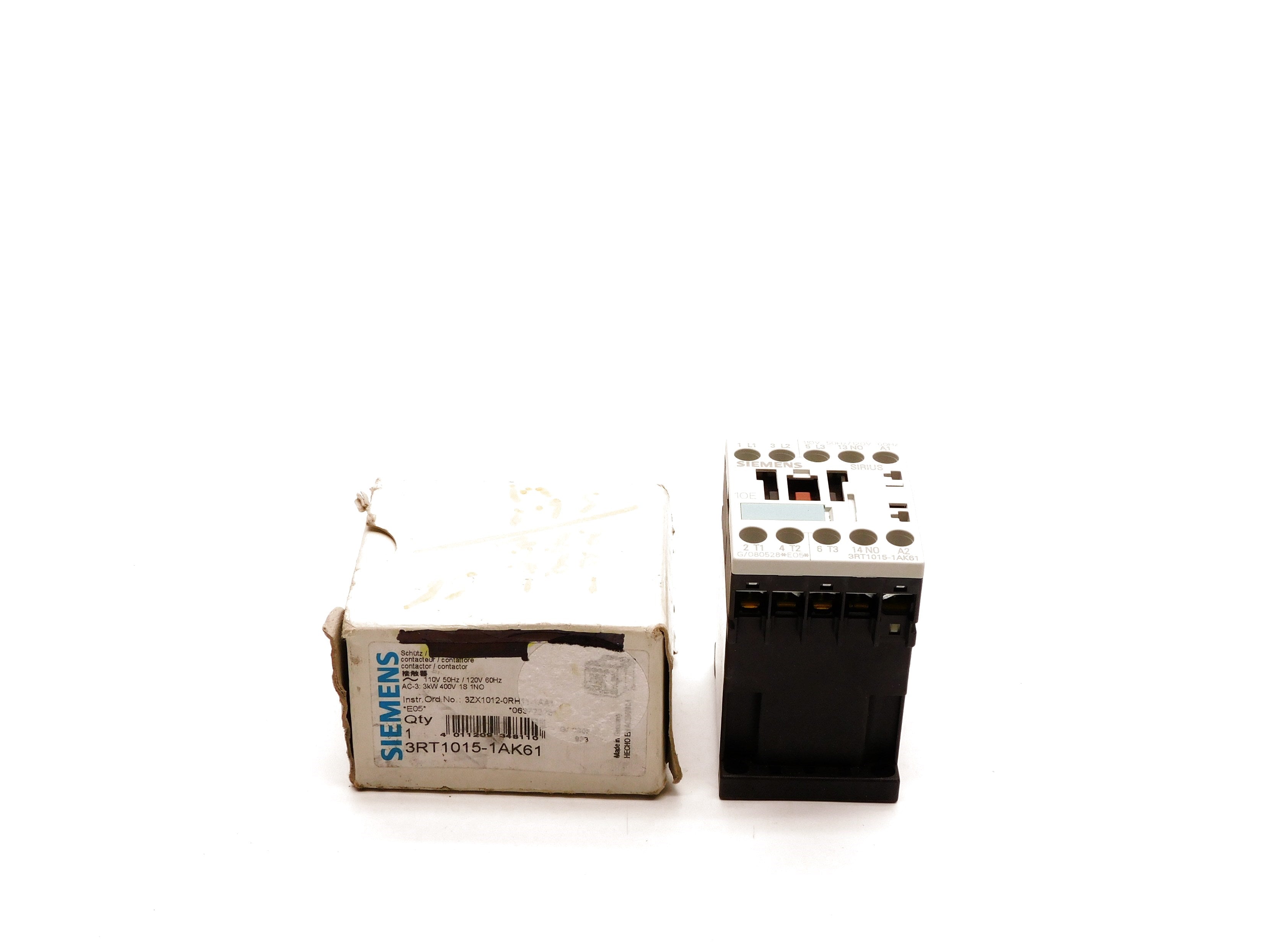 SIEMENS 3RT1015-1AK61 110/120V NSMP