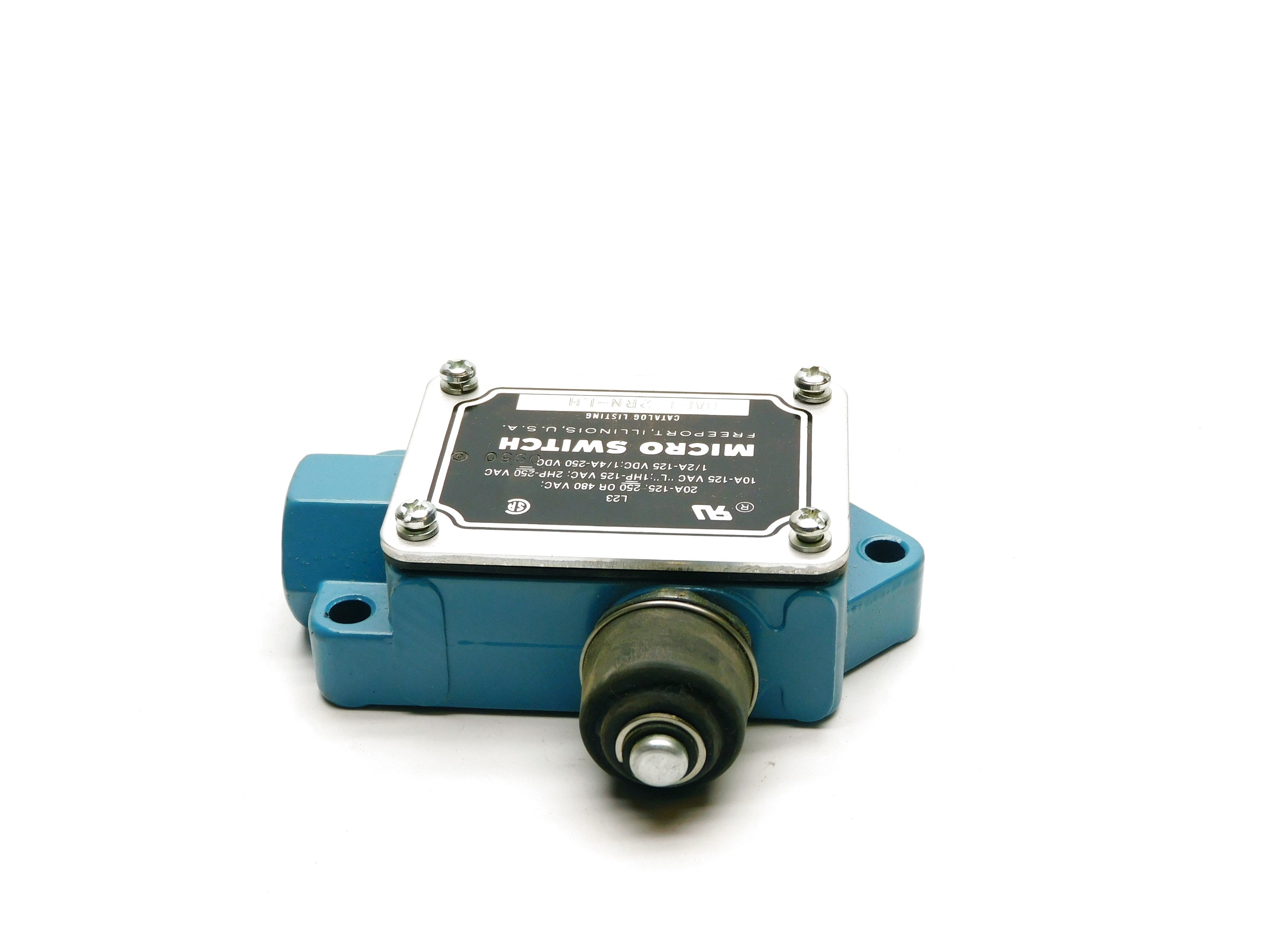 MICRO SWITCH BAF1-2RN-LH 480VAC 20A (BLUE) NSNP