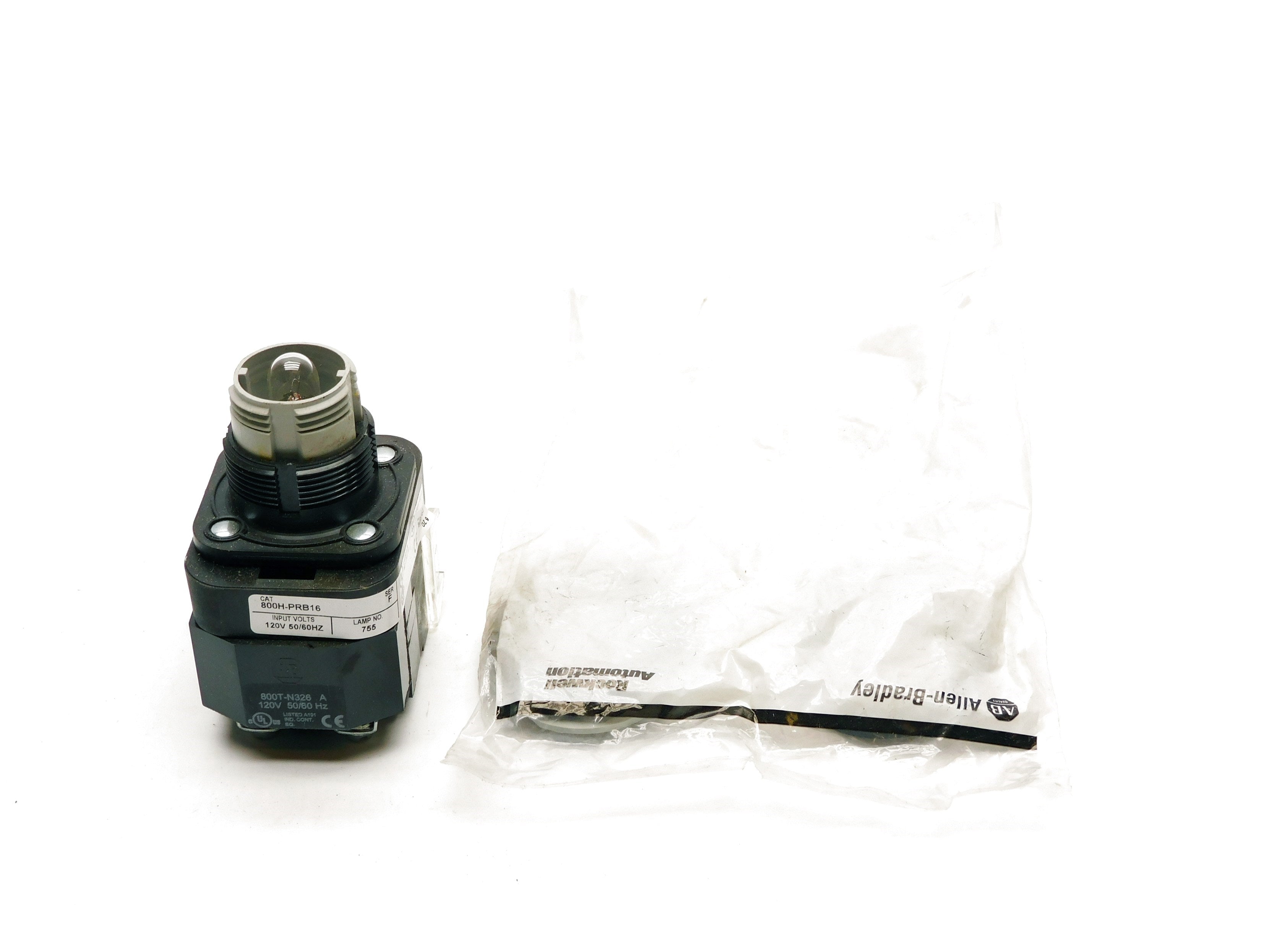 ALLEN BRADLEY 800H-PRB16 SER. F (AS PICTURED) (WH) NSMP