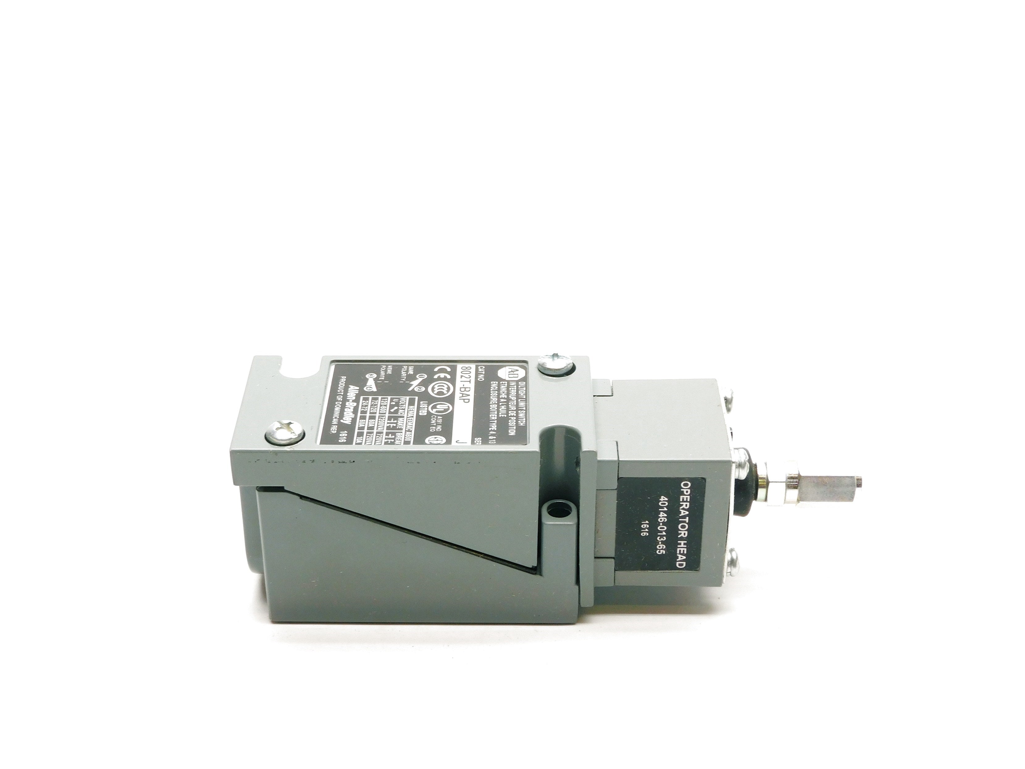 INDUSTRIAL SPARE PART 802T-BAP SER. J 600VAC 60A (WH) NSMP