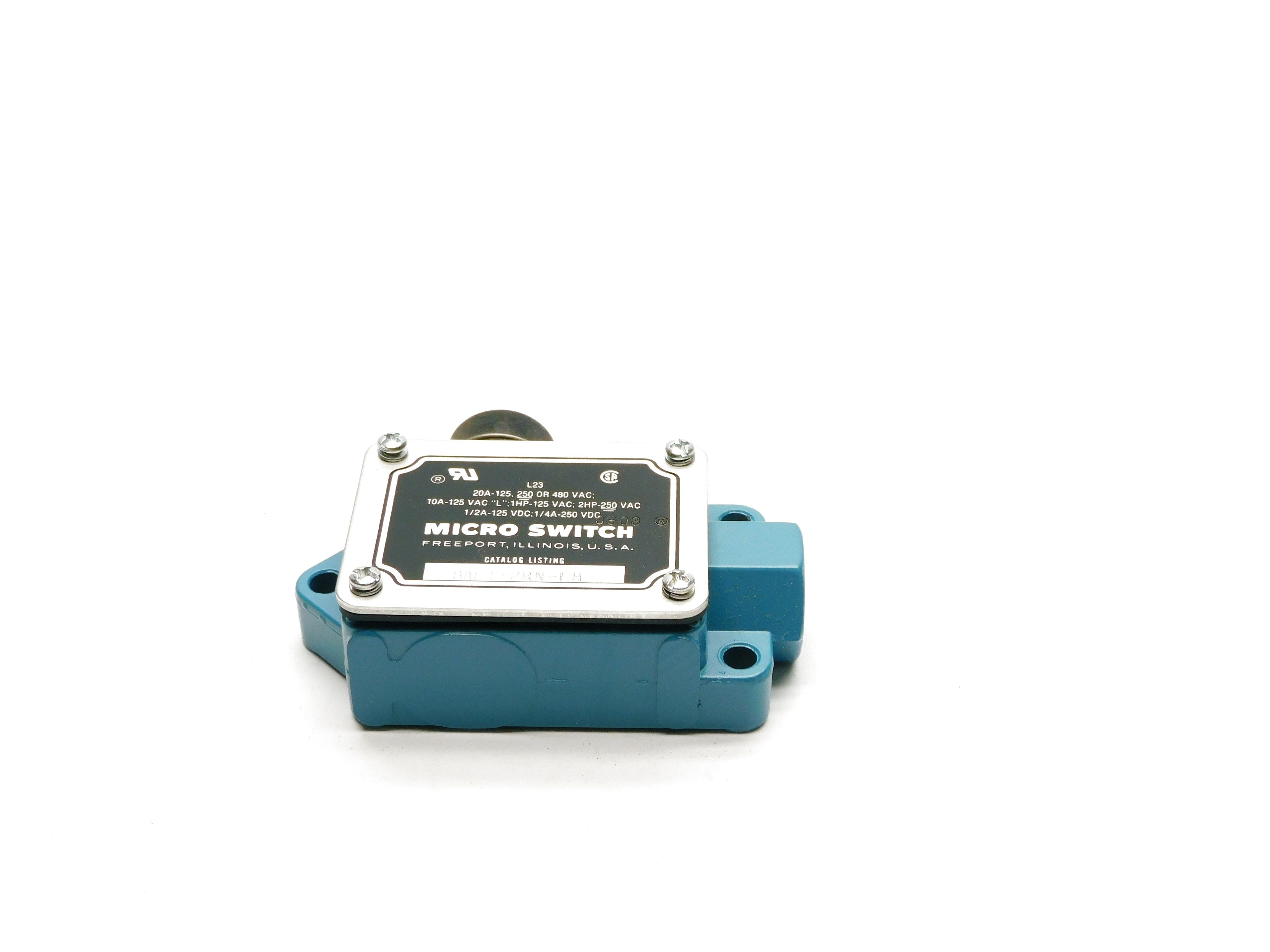 MICRO SWITCH BAF1-2RN-LH 480VAC 20A (BLUE) NSMP