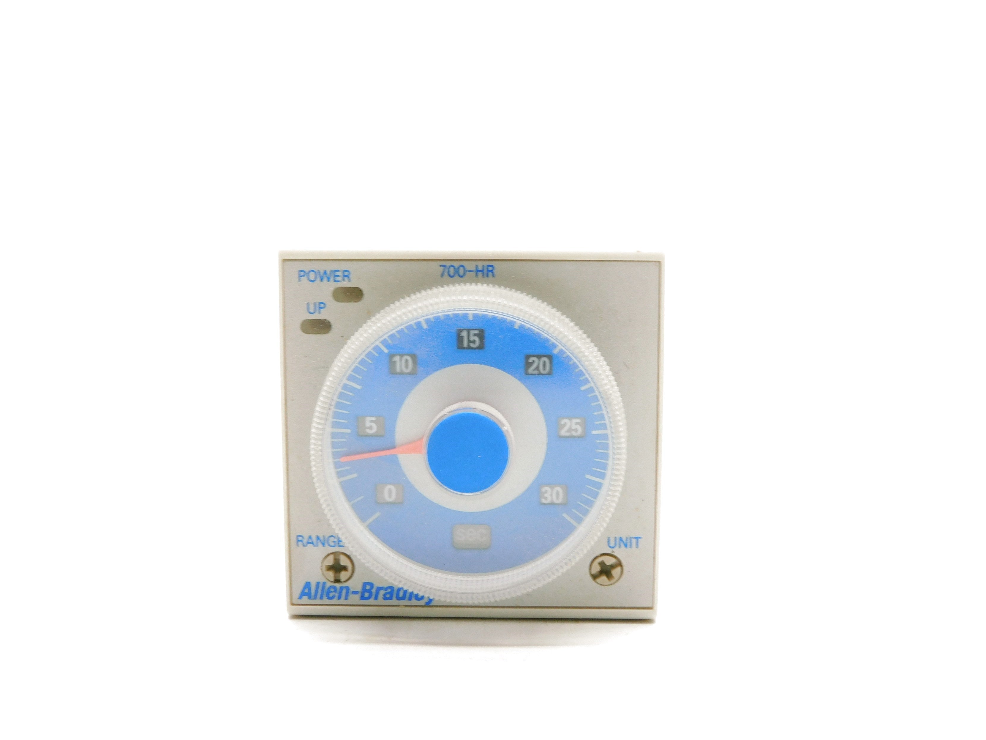 ALLEN BRADLEY 700-HRM12TA17 SER. D 100-240VAC 5A 0-30S (WH) NSMP
