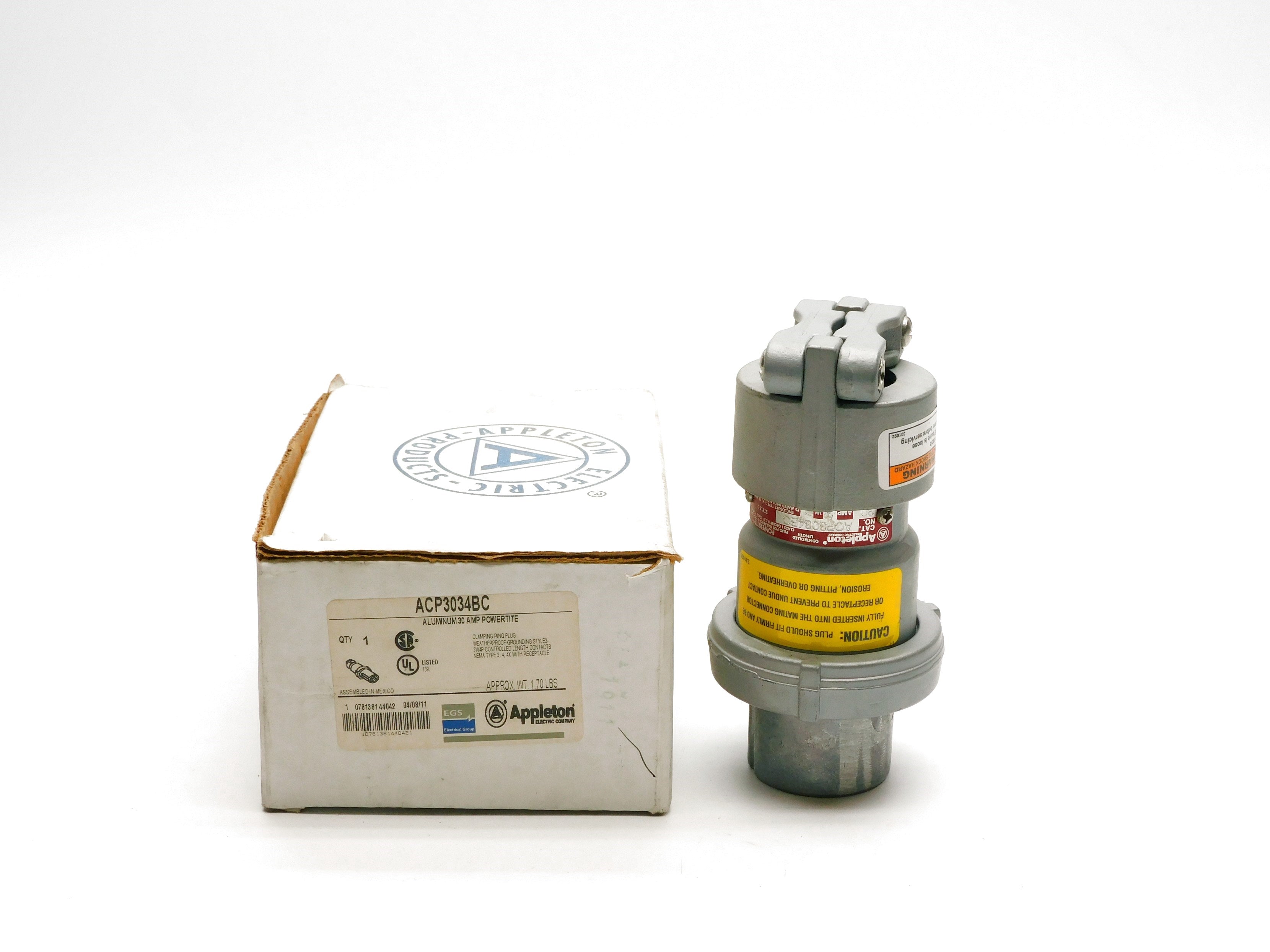 APPLETON ACP3034BC 600VAC 30A NSMP