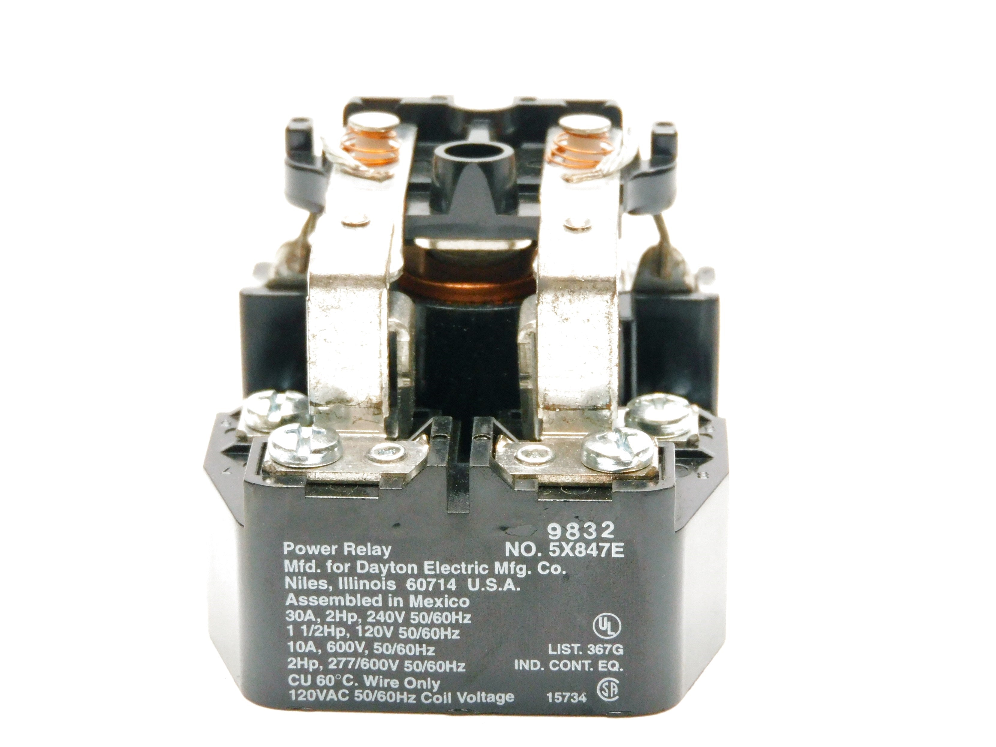 DAYTON 5X847E 120VAC 30A NSMP
