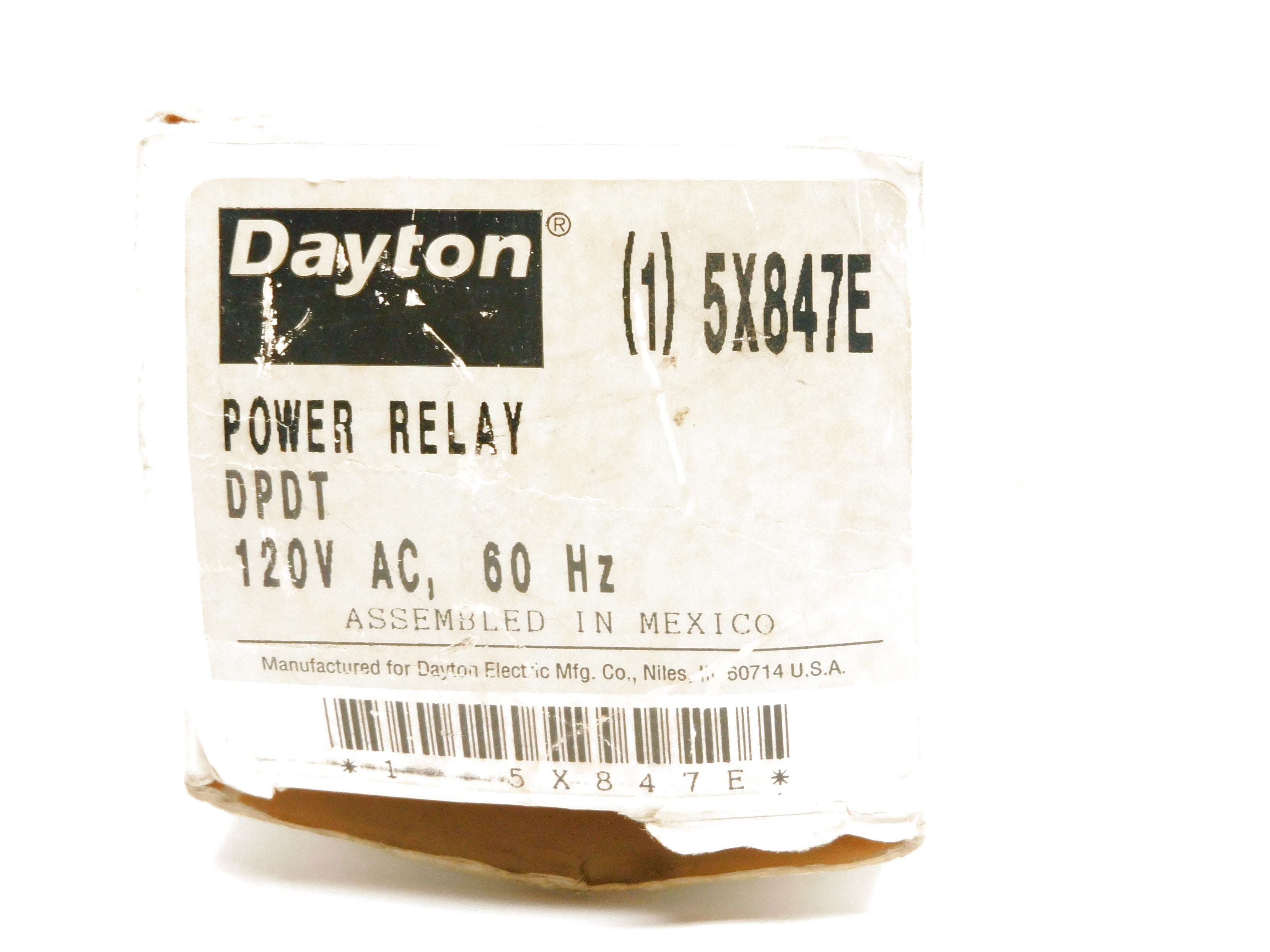 DAYTON 5X847E 120VAC 30A NSMP