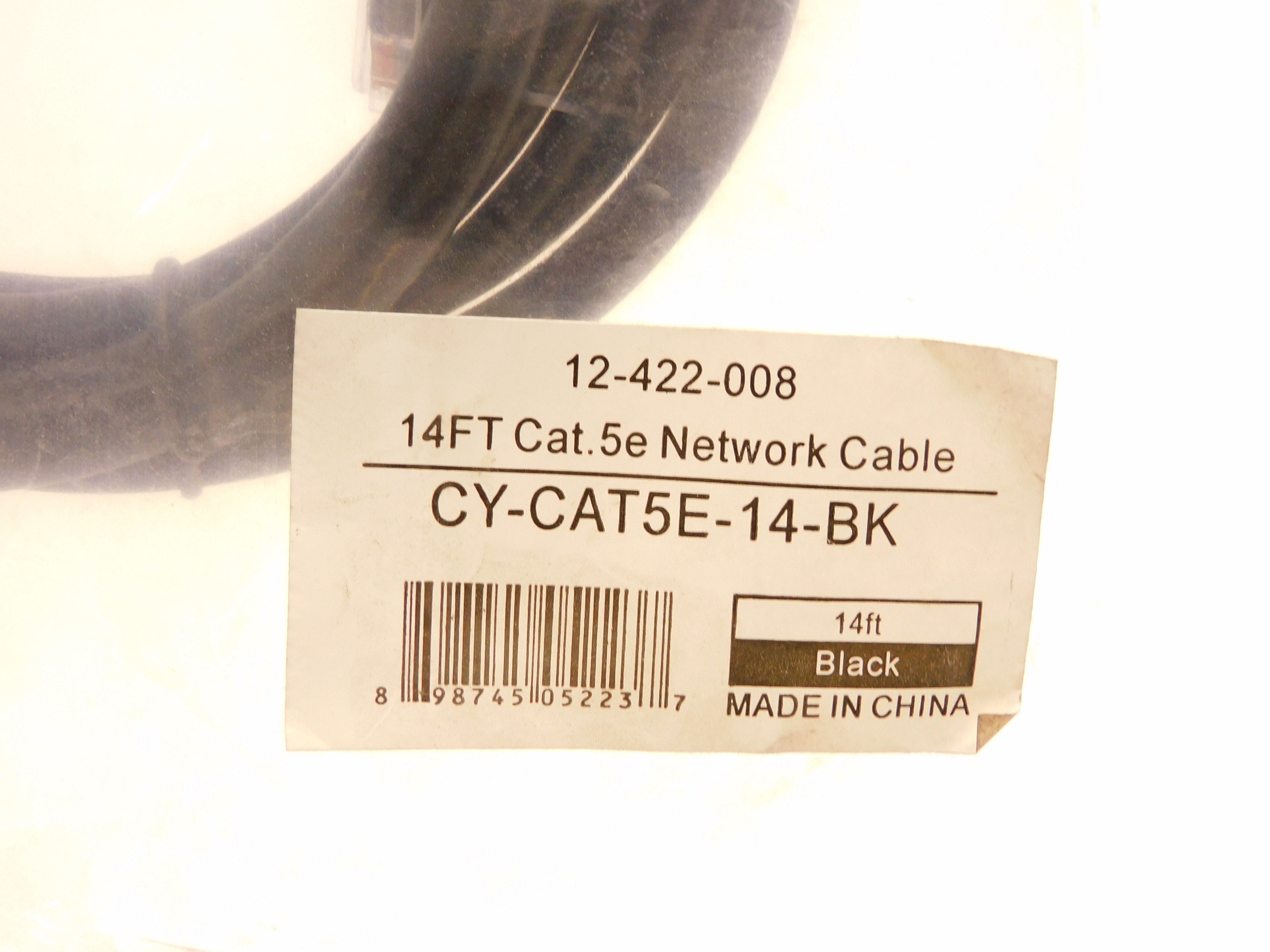 CABLE CY-CAT5E-14-BK NSMP