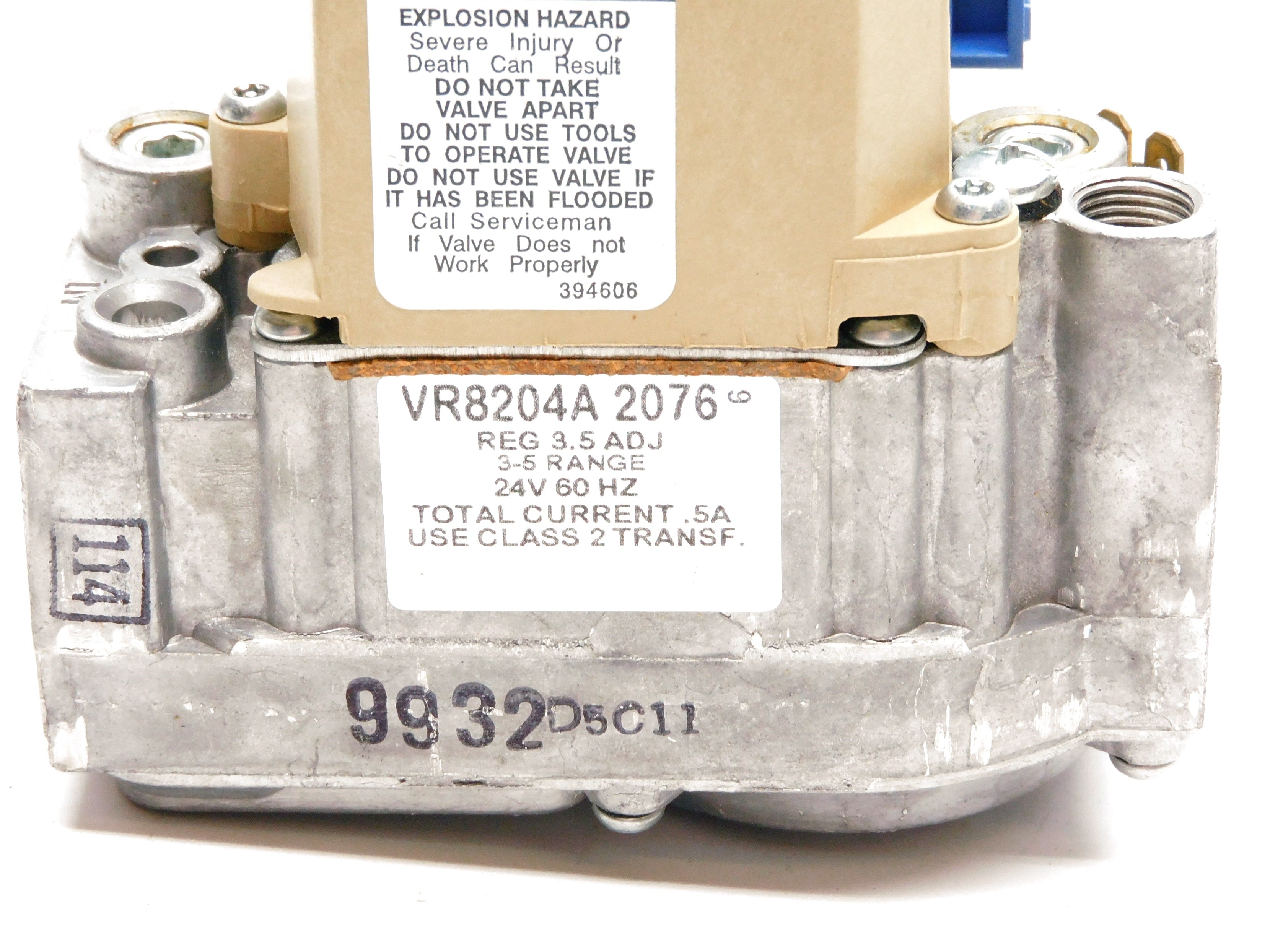 HONEYWELL VR8204A2076 24V NSMP