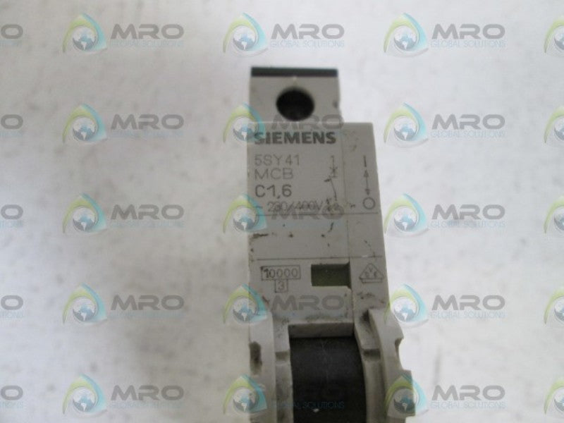 SIEMENS CIRCUIT BREAKER 5SY4115-7 UNMP