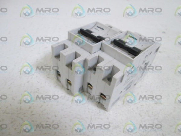 LOT OF 2 SIEMENS CIRCUIT BREAKER 5SX12-C2 UNMP