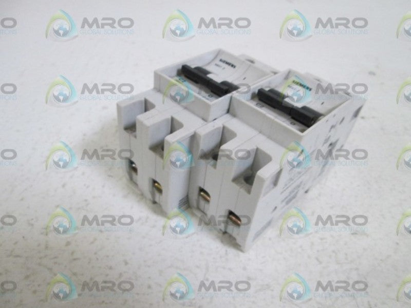 LOT OF 2 SIEMENS CIRCUIT BREAKER 5SX12-C2 UNMP