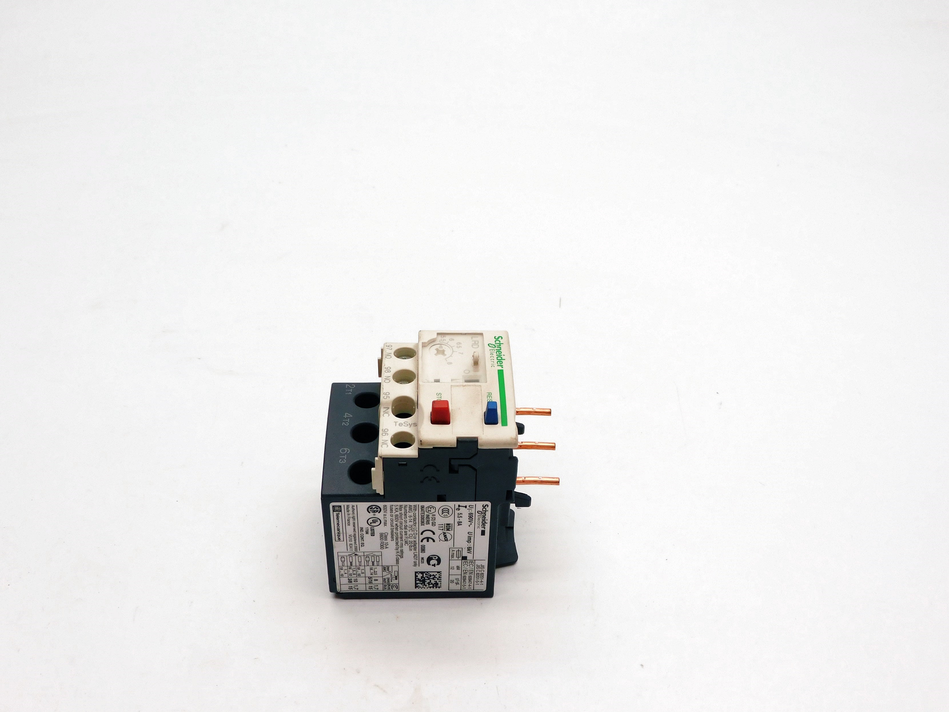 SCHNEIDER ELECTRIC LRD12 600VAC 5.5-8A UNMP