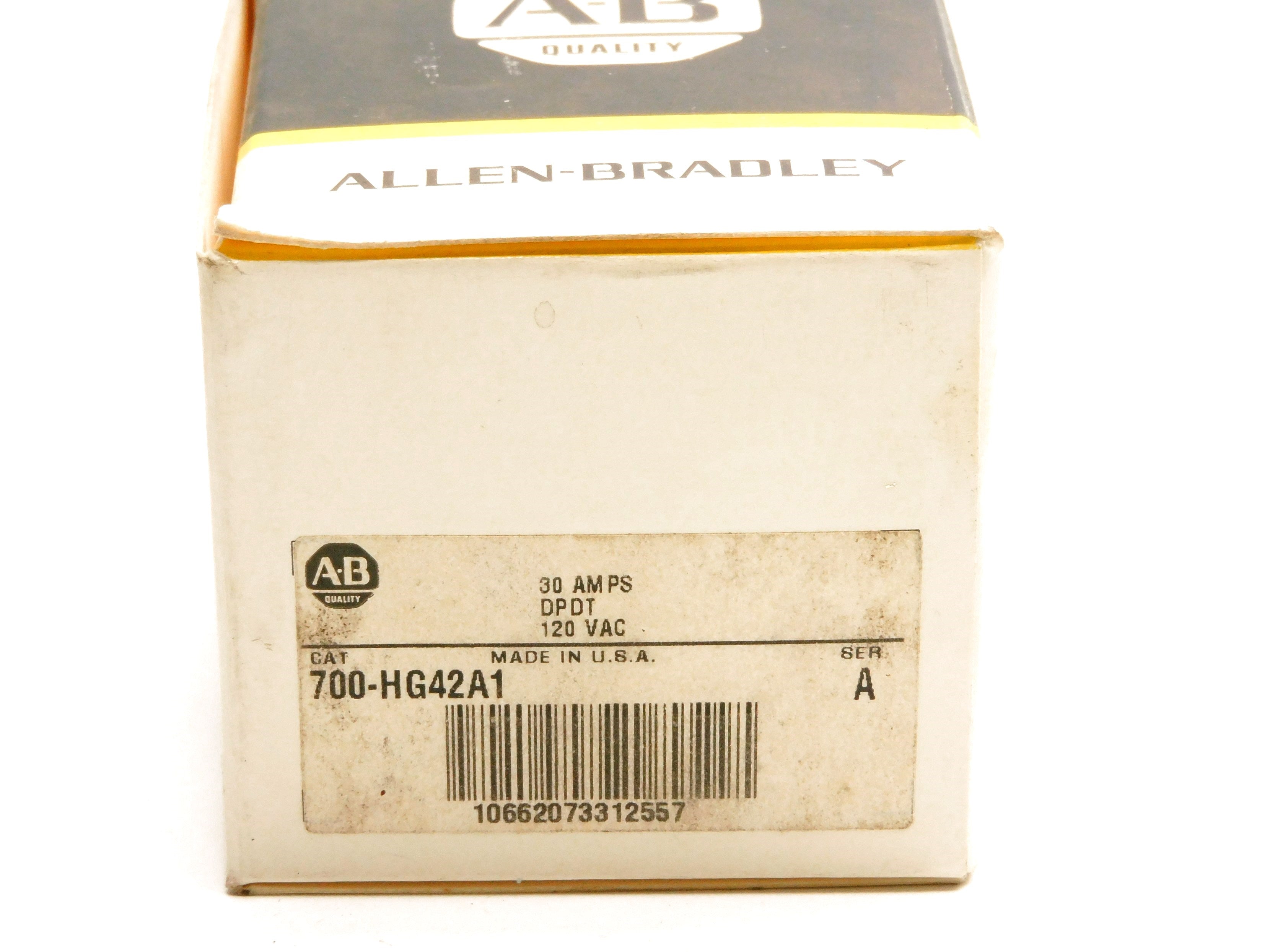 INDUSTRIAL SPARE PART 700-HG42A1 SER. A 120VAC 30A (BK/YL) NSMP