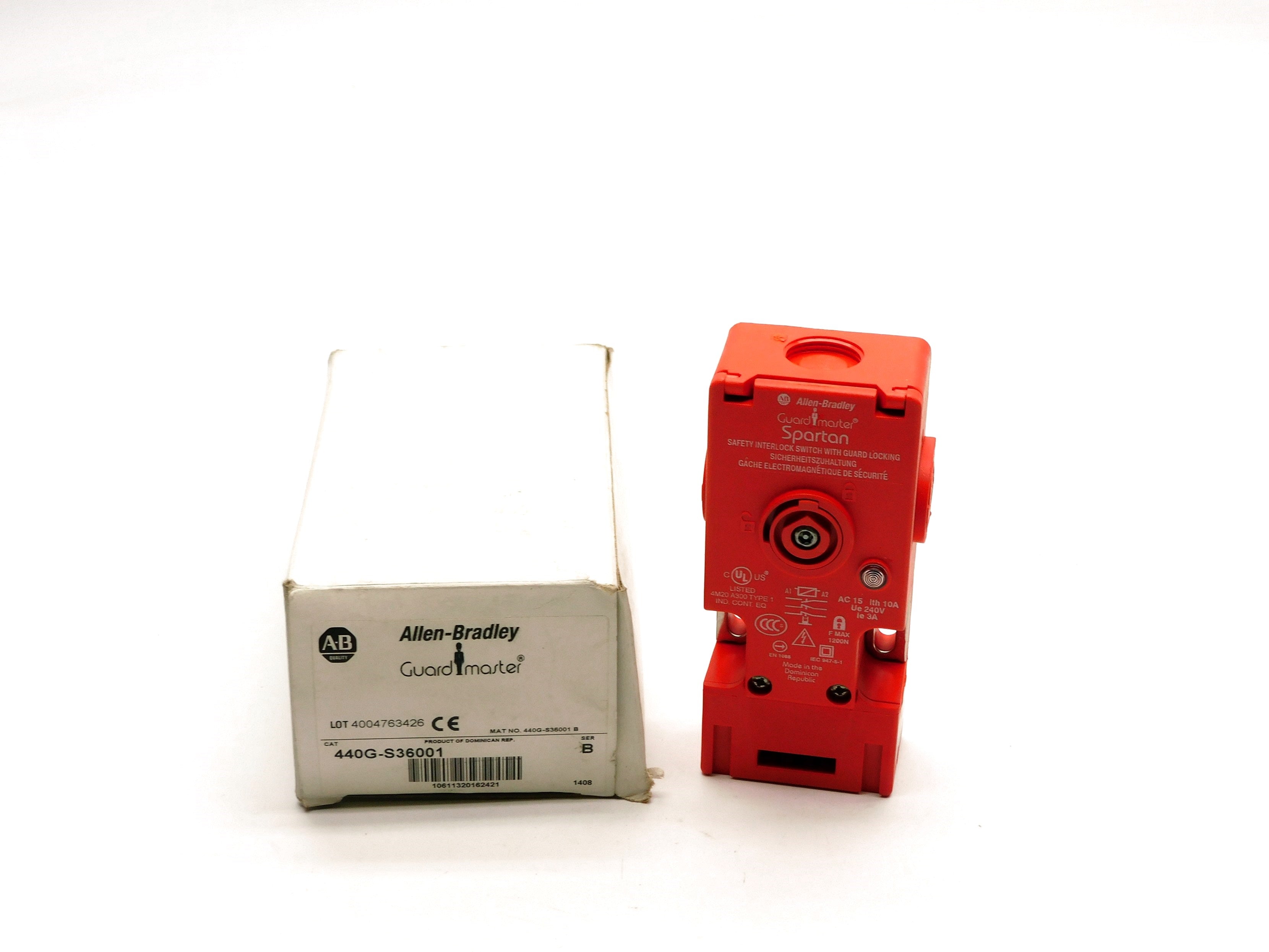 ALLEN BRADLEY 440G-S36001 SER. B 240V 10A (WH) NSMP
