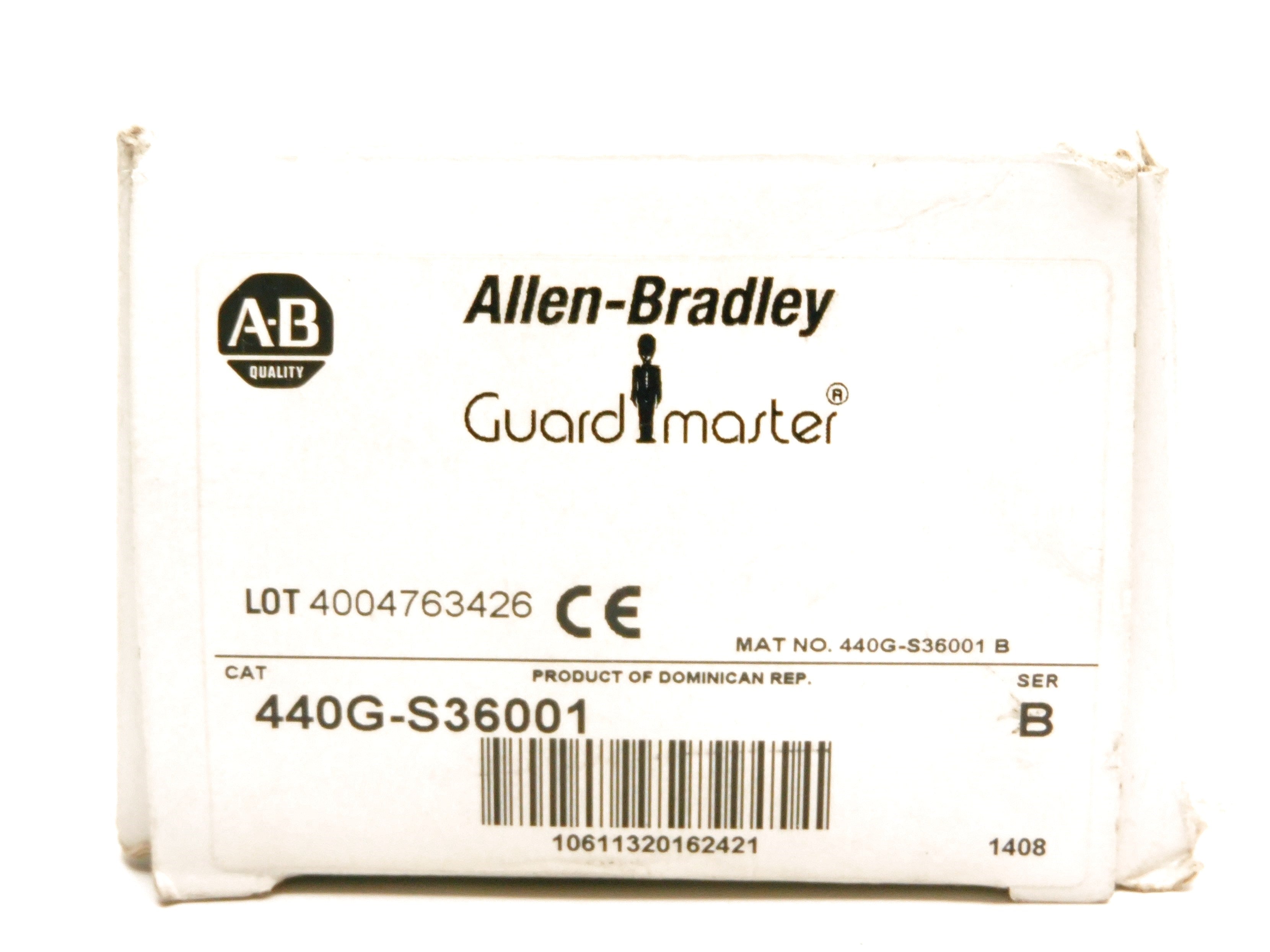 ALLEN BRADLEY 440G-S36001 SER. B 240V 10A (WH) NSMP