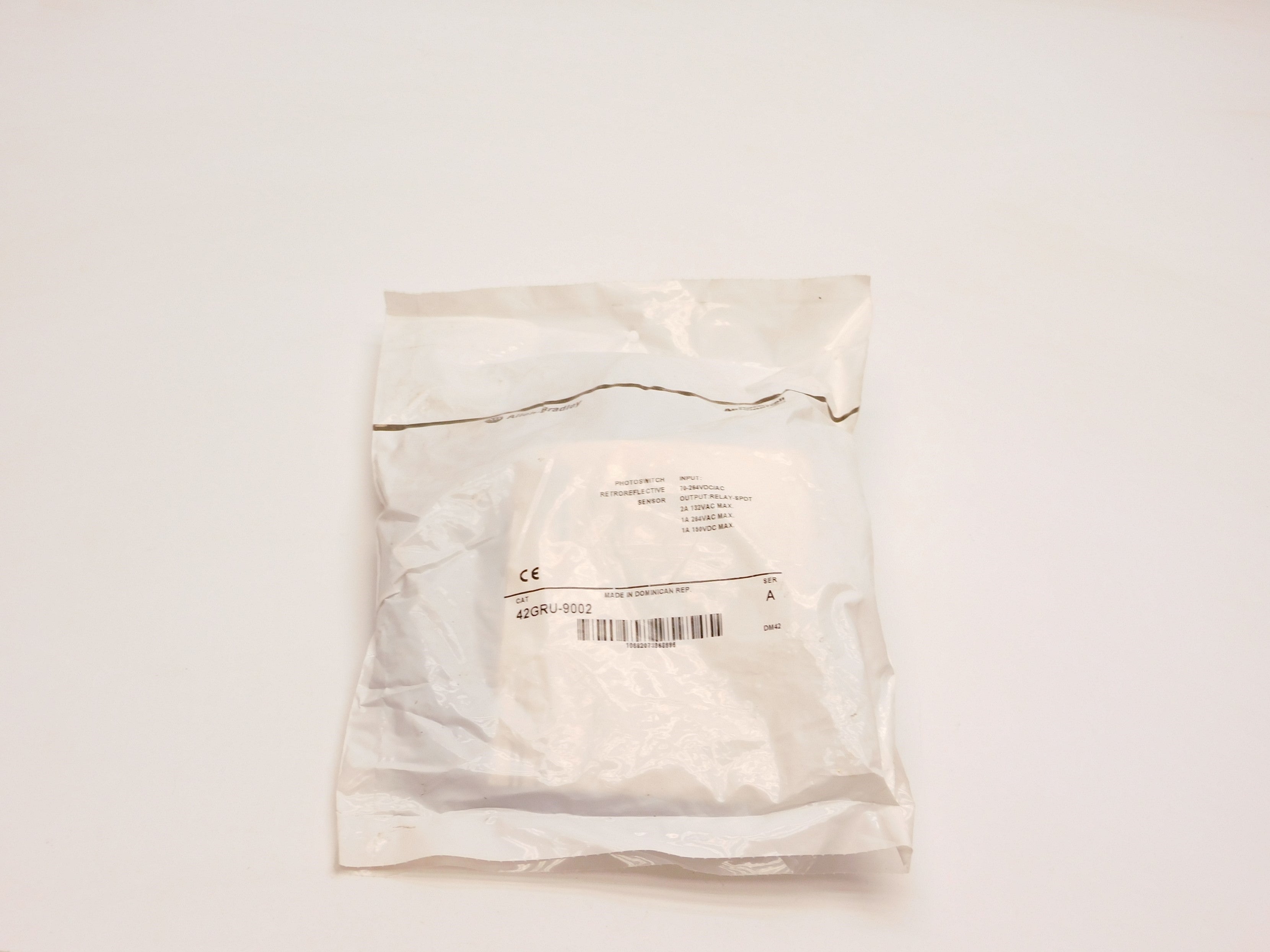 ALLEN BRADLEY 42GRU-9002 SER. A 70-264VAC/DC (WH) NSMP