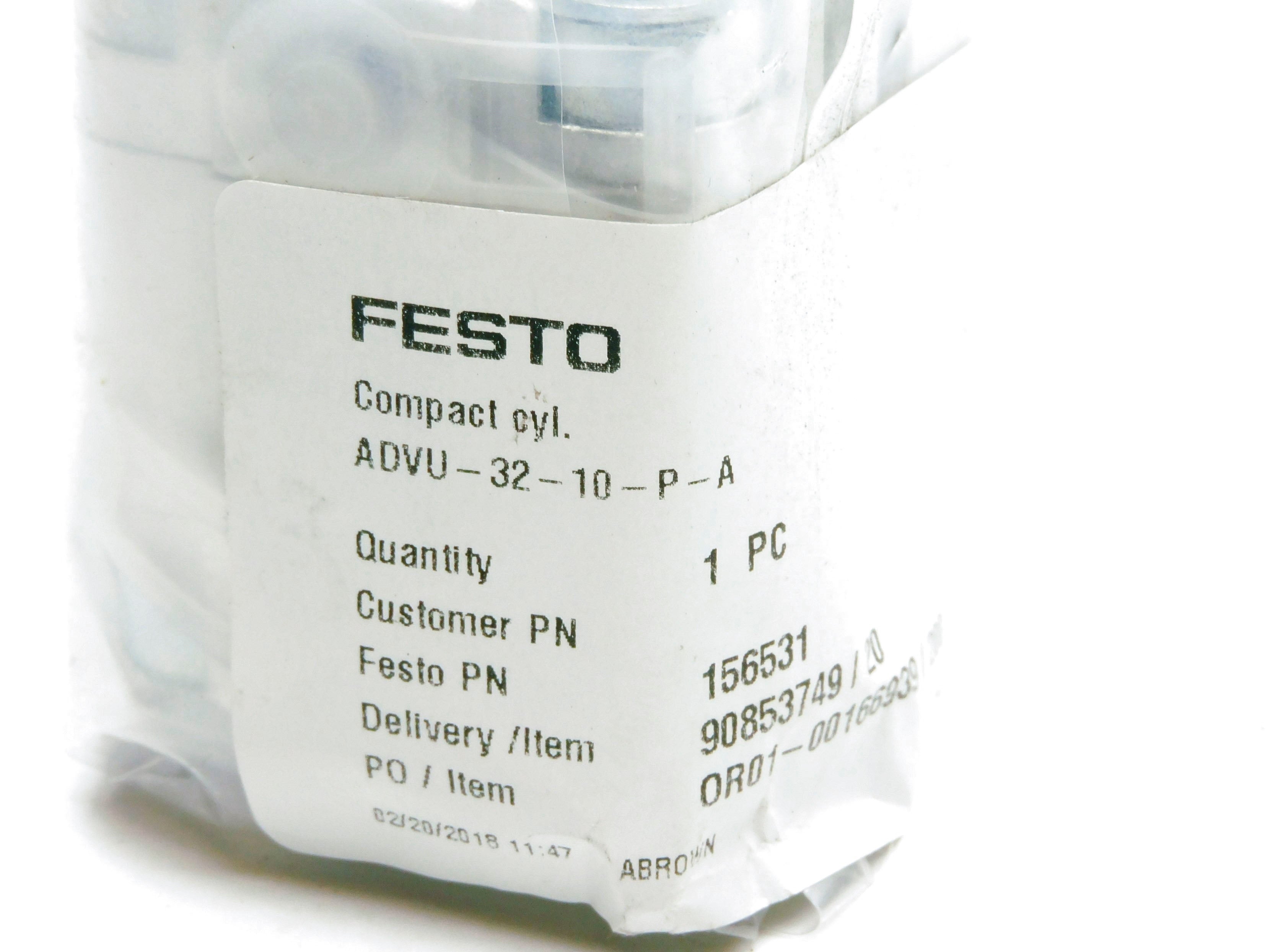 FESTO ADVU-32-10-P-A NSMP
