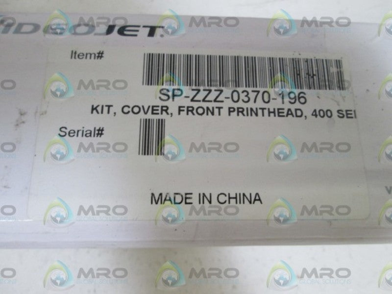 VIDEOJET KIT COVER SP-ZZZ-0370-196 NSMP