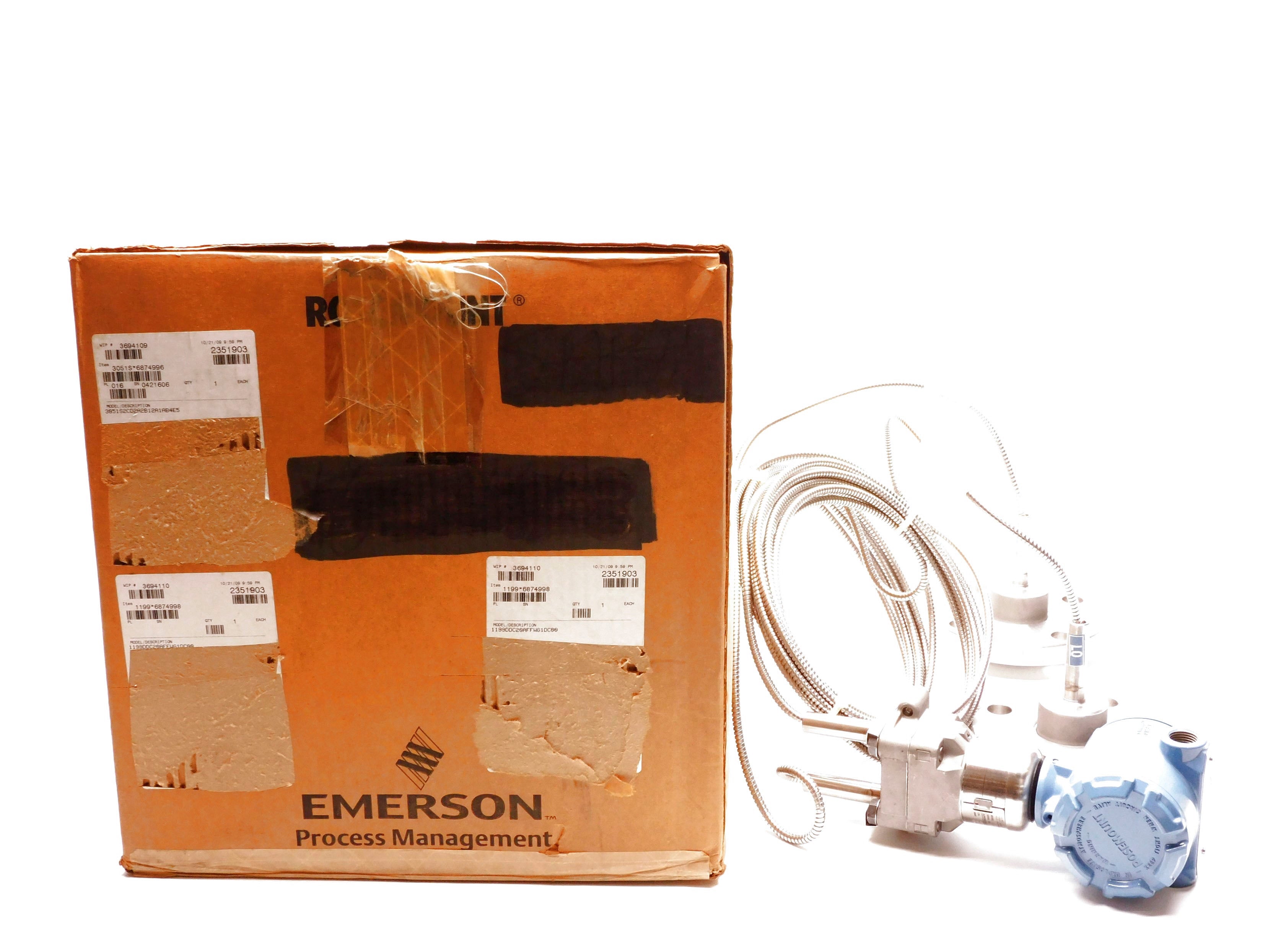 ROSEMOUNT 3051S2CD2A2B12A1AB4E5 10.5-42.4VDC 275PSI NSMP