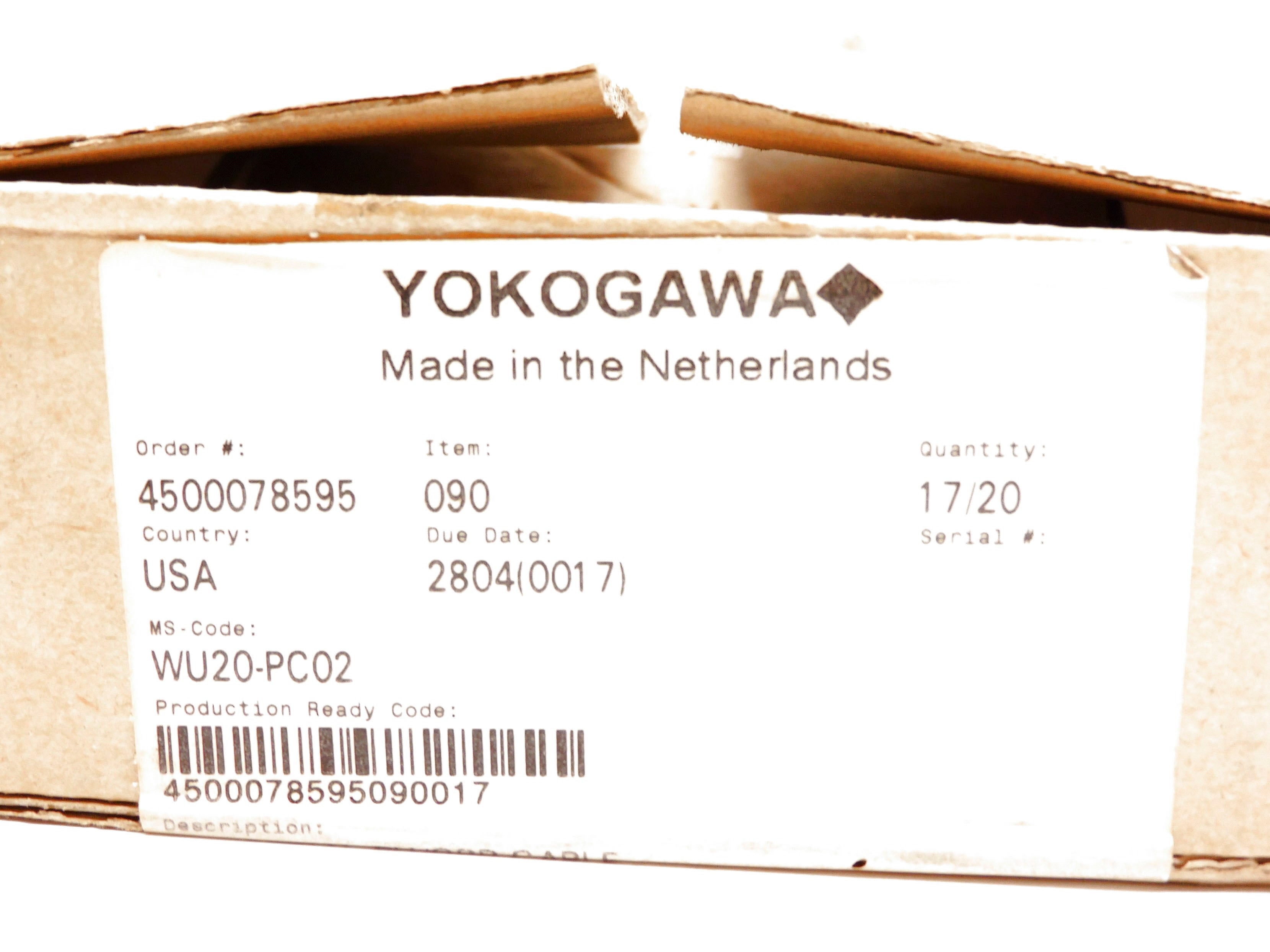 YOKOGAWA WU20-PC02 NSMP