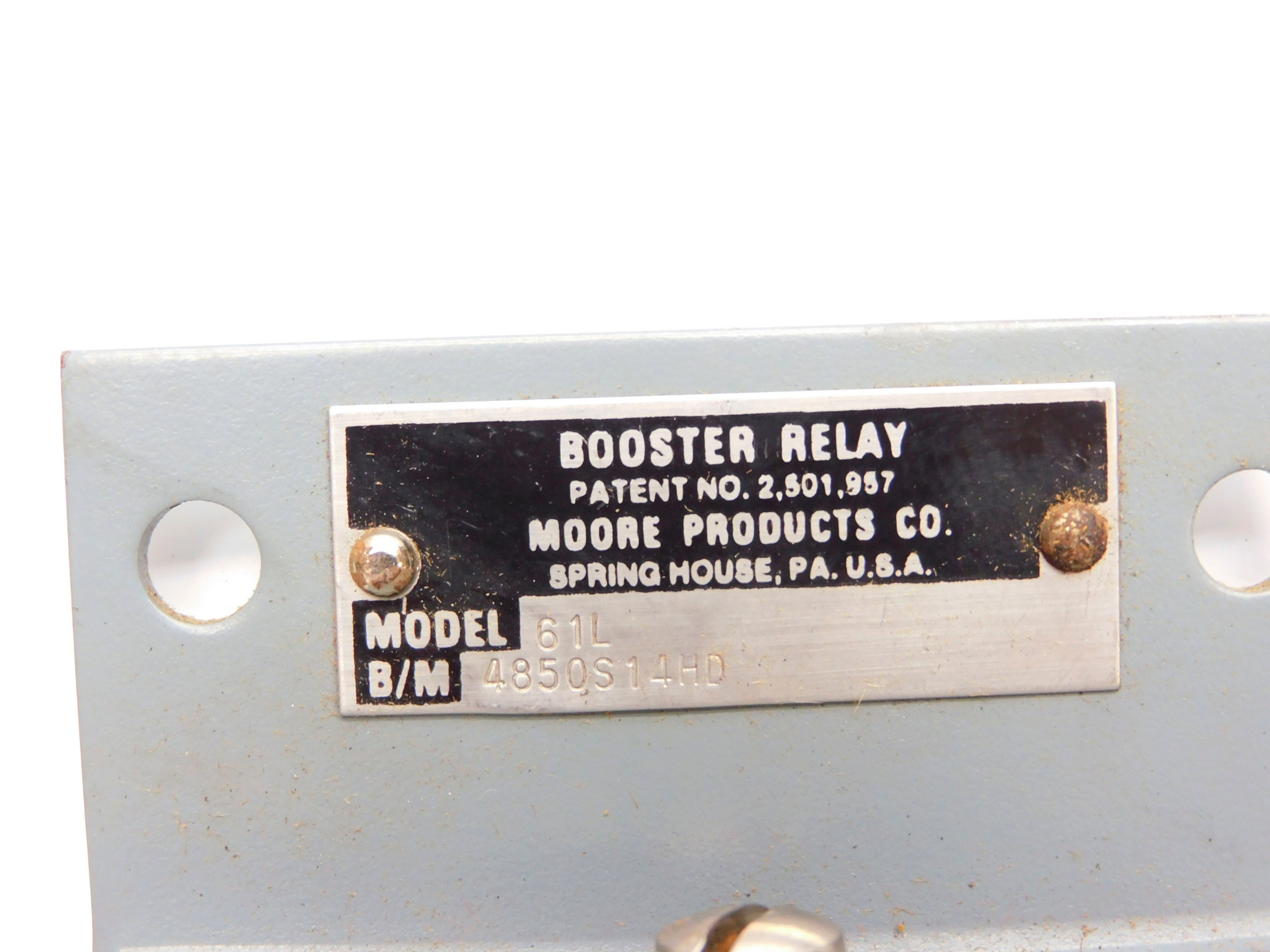 MOORE PRODUCTS 61L 4850S14HD NSMP