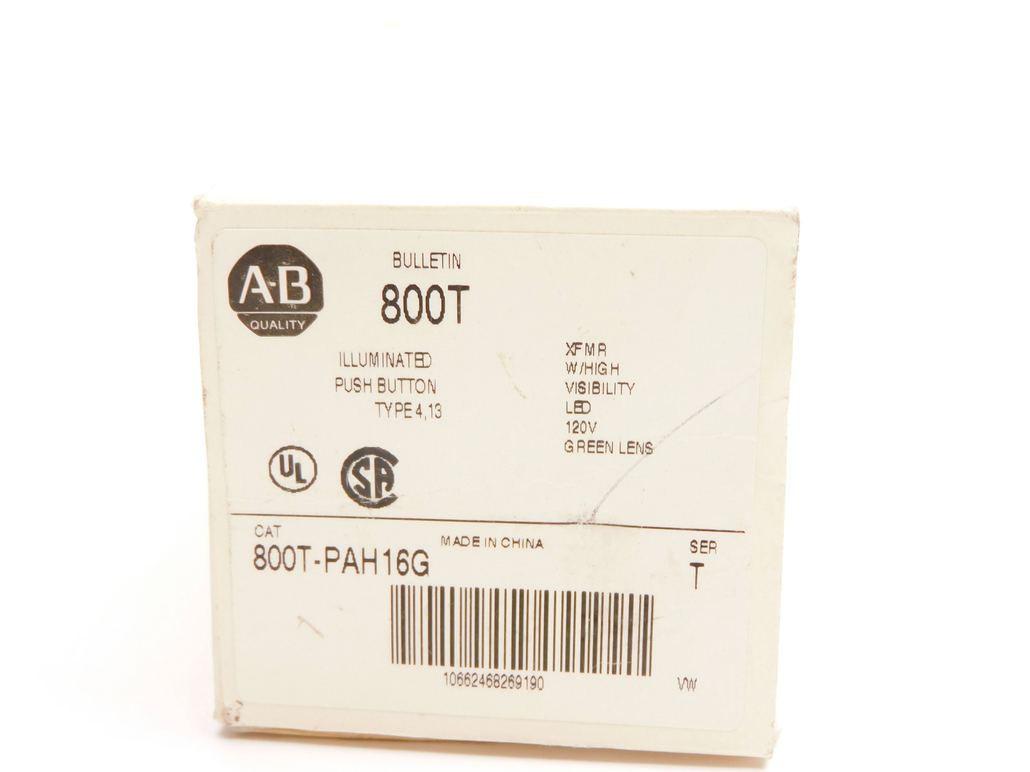 INDUSTRIAL SPARE PART 800T-PAH16G SER. T (WH) NSMP