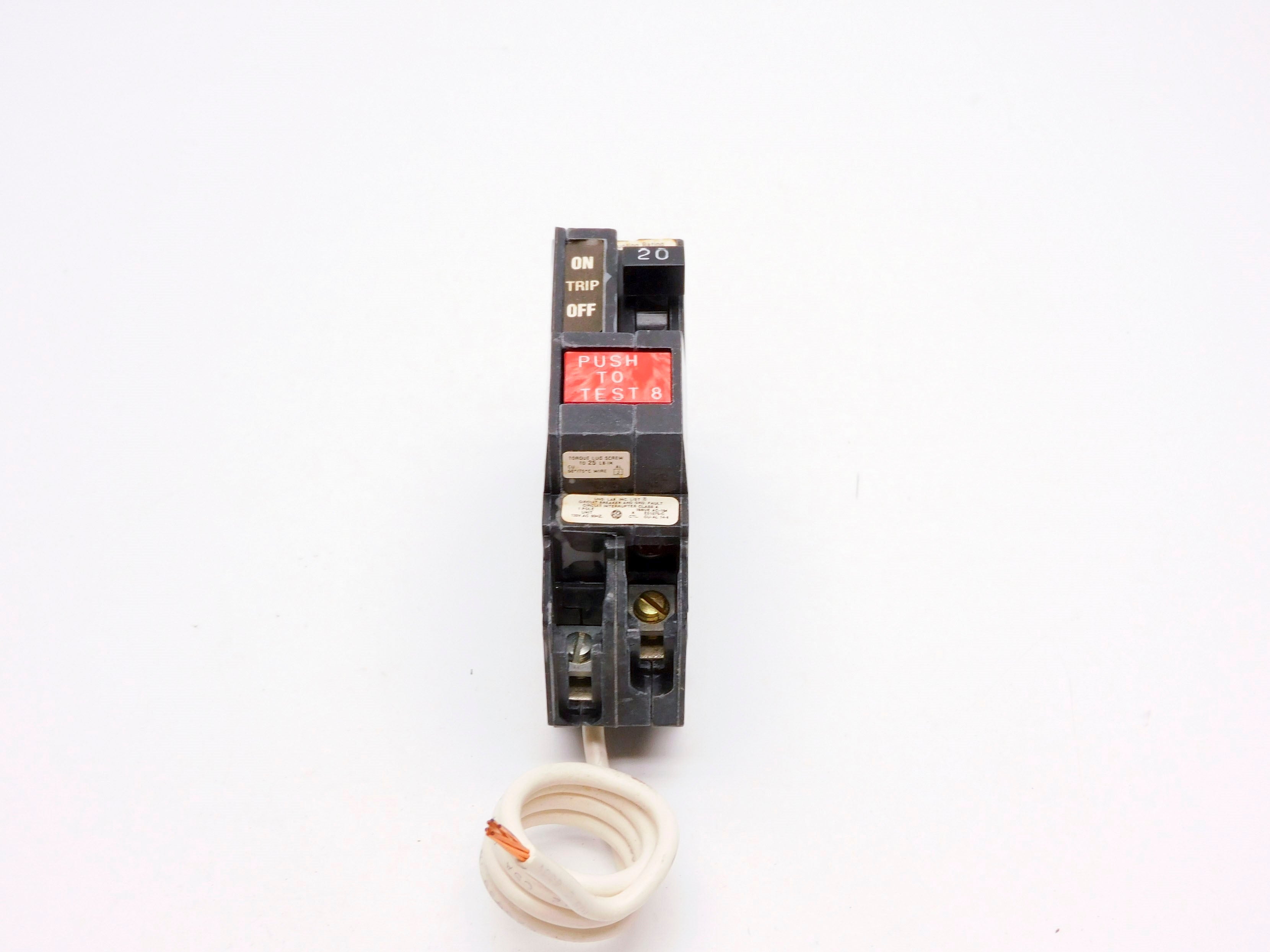 GENERAL ELECTRIC THQL1120GF 120VAC 20A NSMP