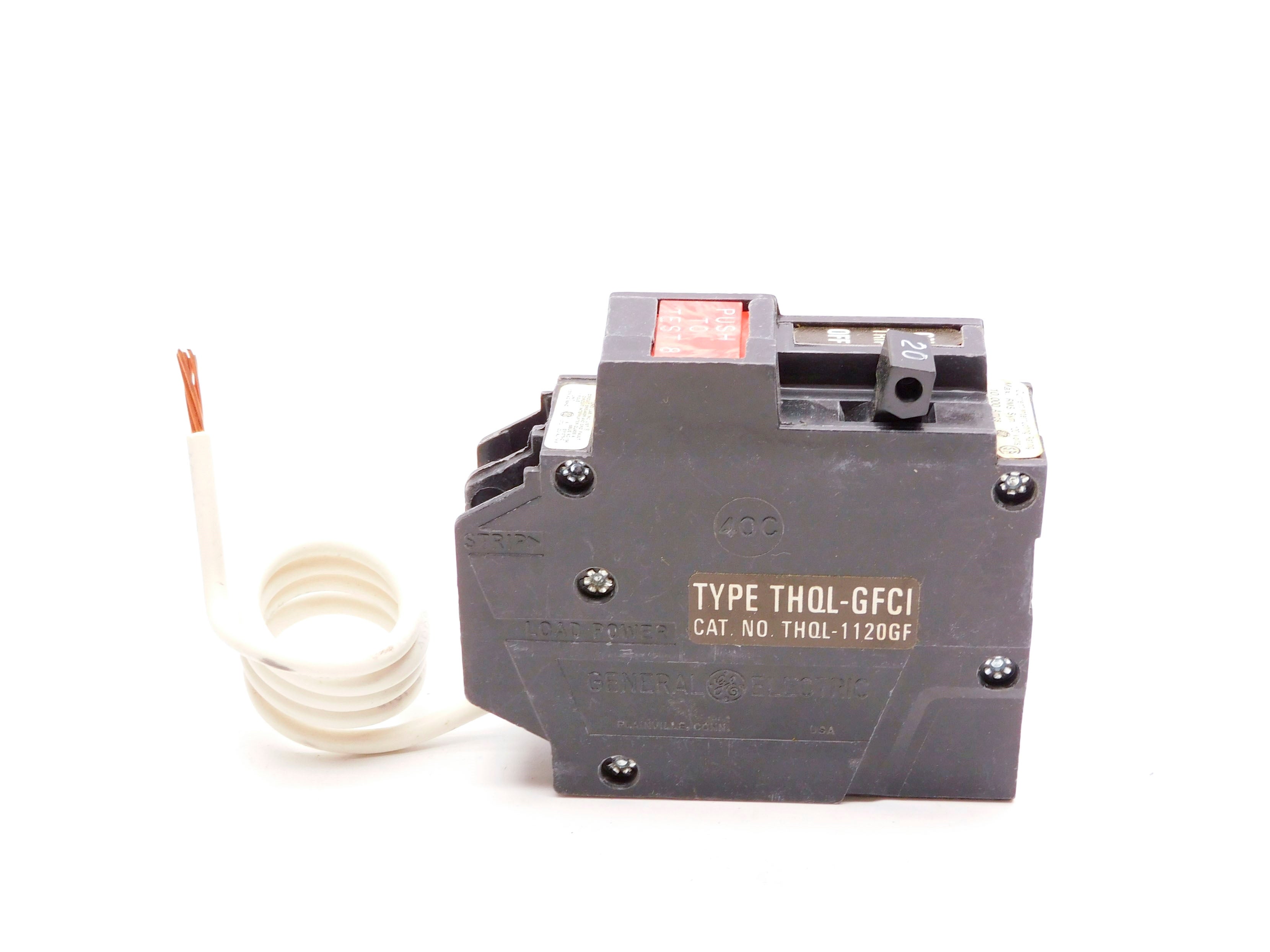 GENERAL ELECTRIC THQL1120GF 120VAC 20A NSMP