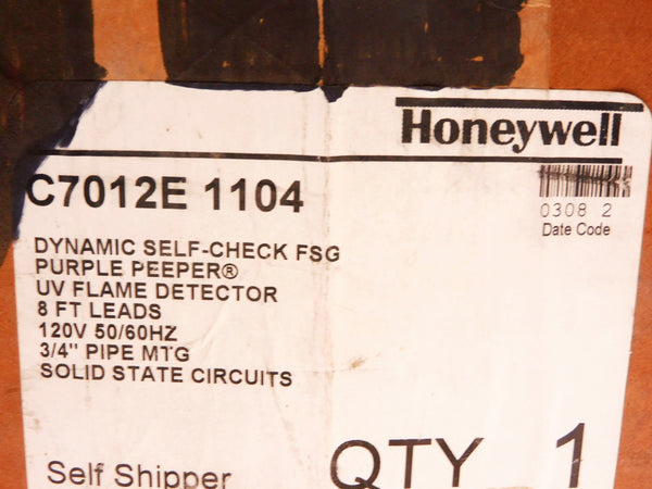 HONEYWELL C7012E1104 120V 3/4" NSMP