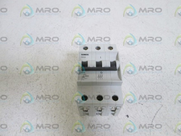SIEMENS 5SX2340-7 CIRCUIT BREAKER 40A UNMP
