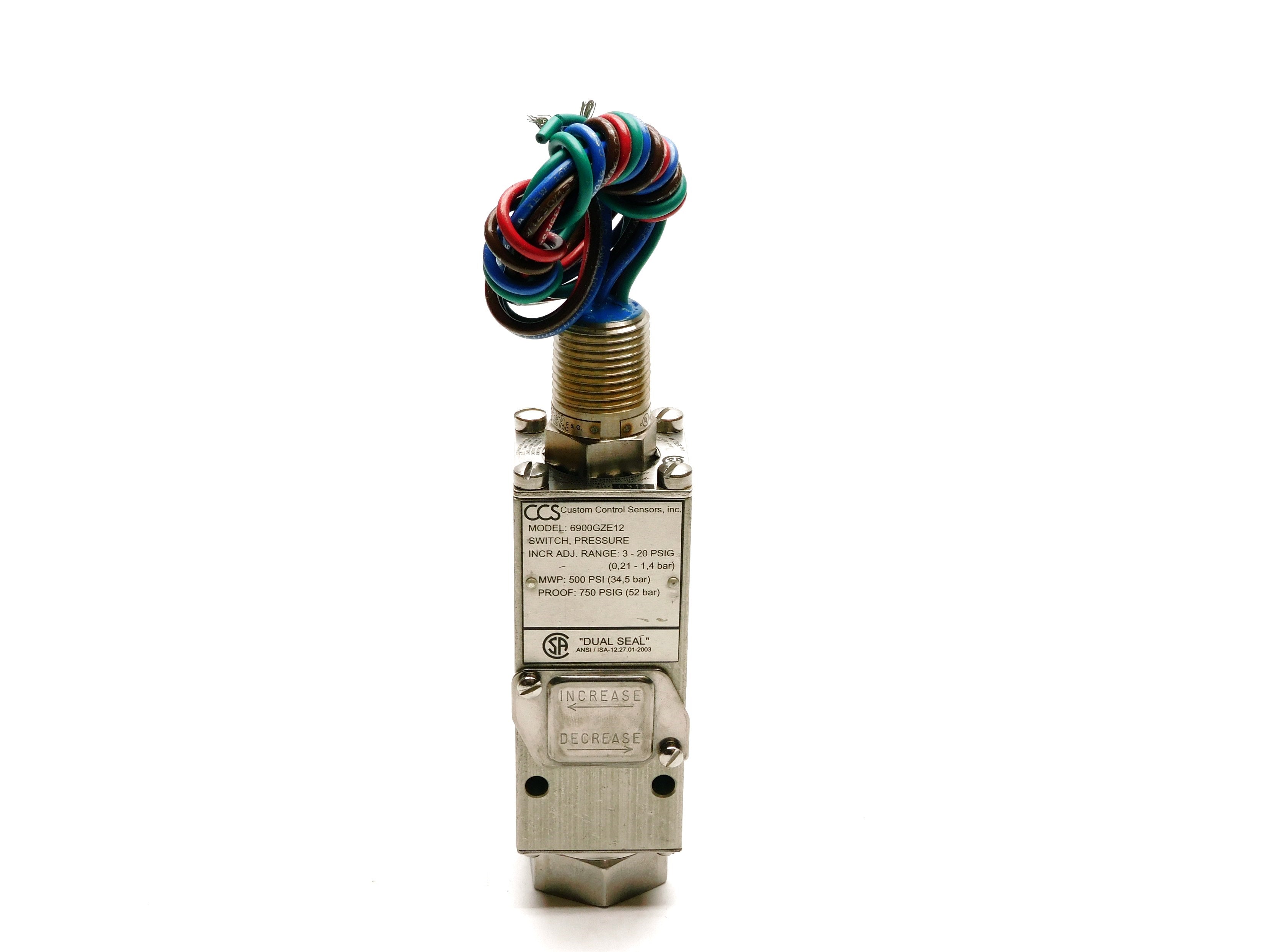 CCS 6900GZE12 3/20PSI NSMP