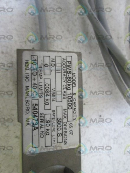 HBM, INC. LOAD CELL PWS-60kg UNMP