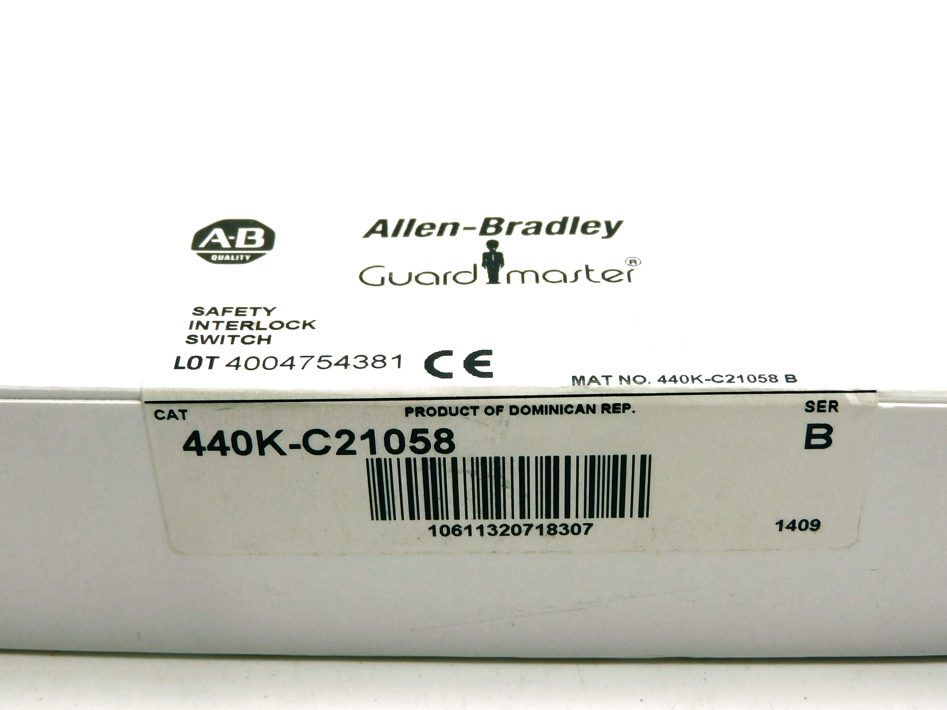INDUSTRIAL SPARE PART 440K-C21058 SER. B 240V 3A (WH) NSMP