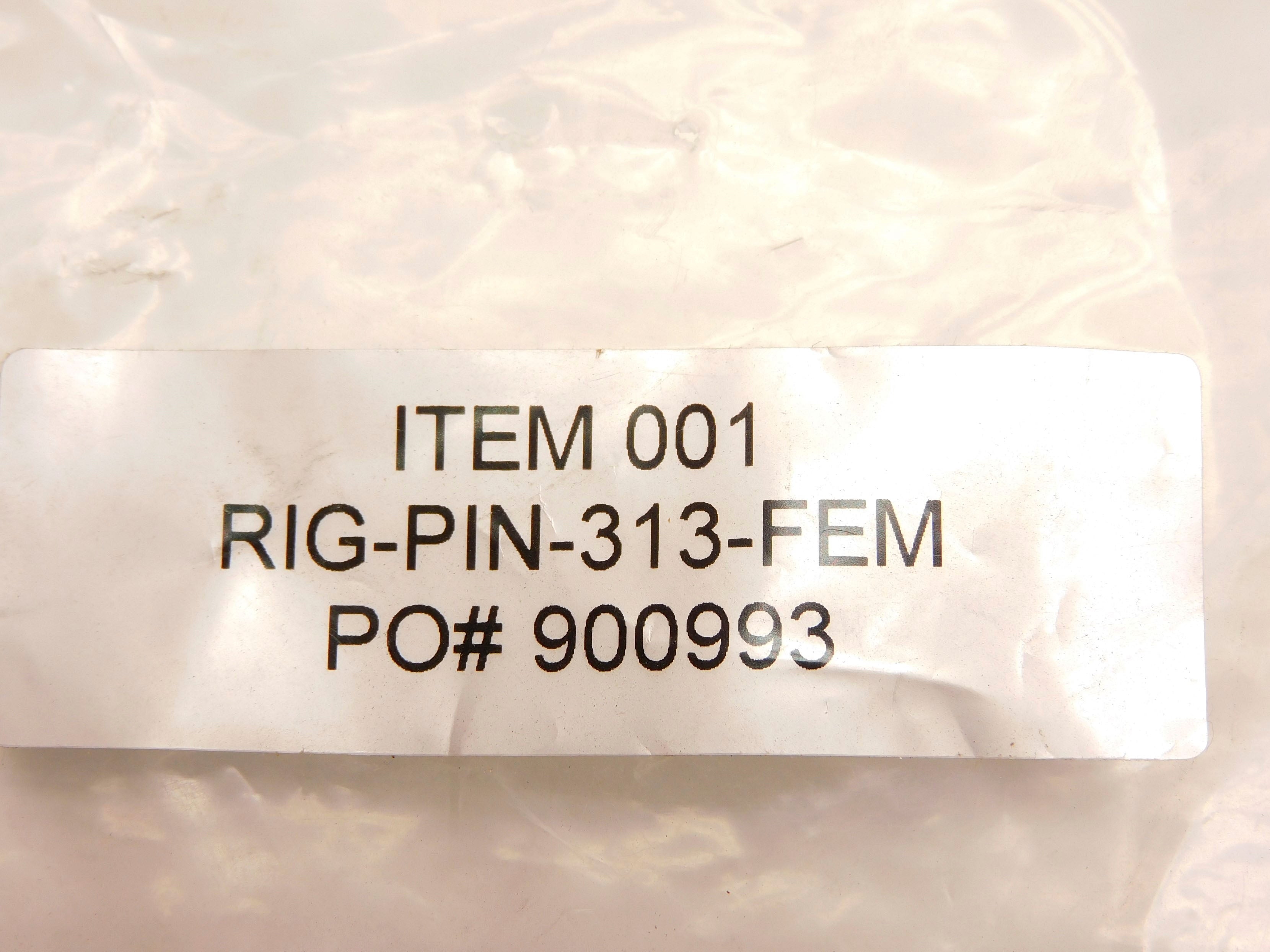 SPARE PART RIG-PIN-313-FEM NSNP