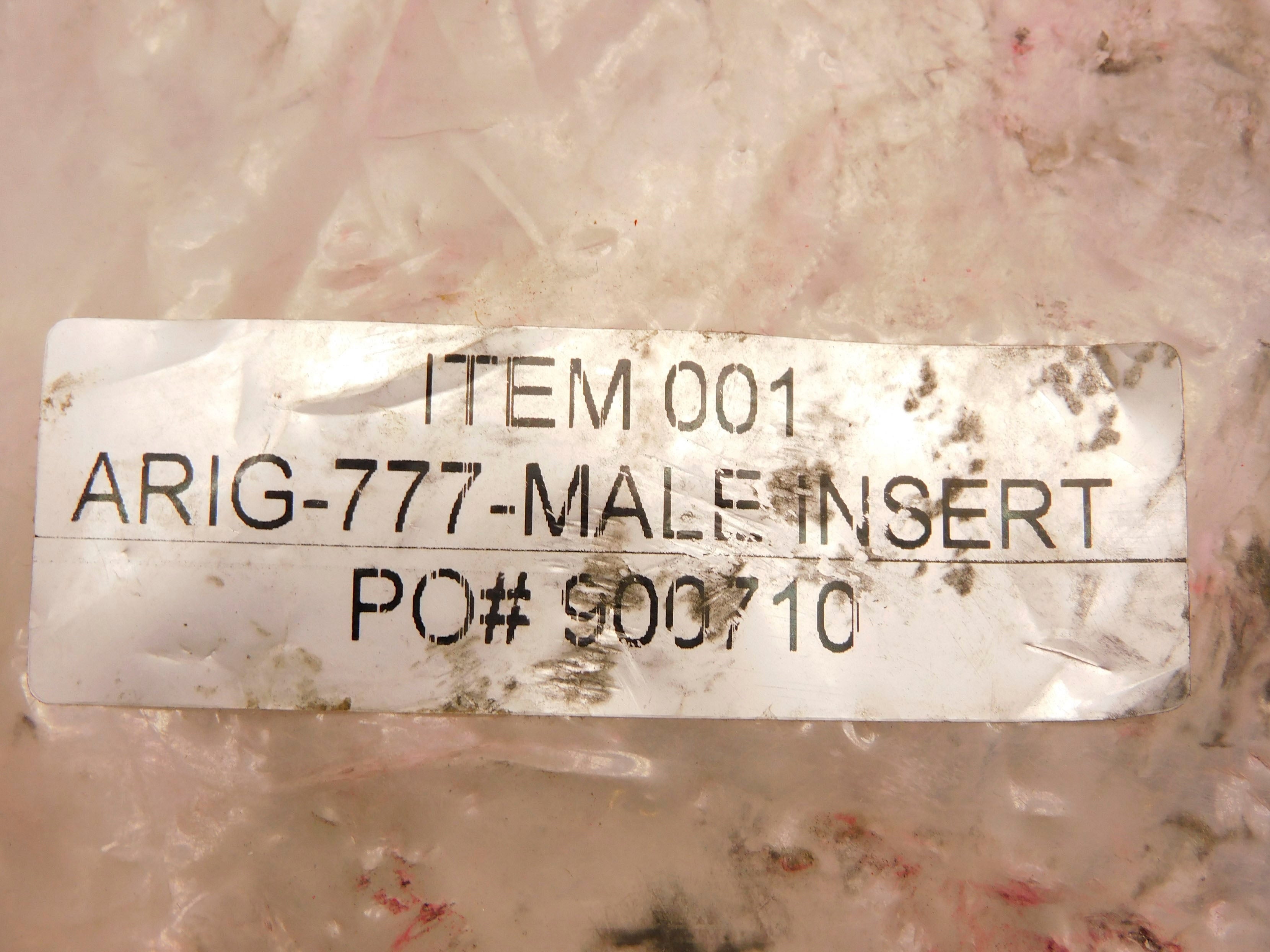 SPARE PART ARIG-777-MALE-INSERT UNMP