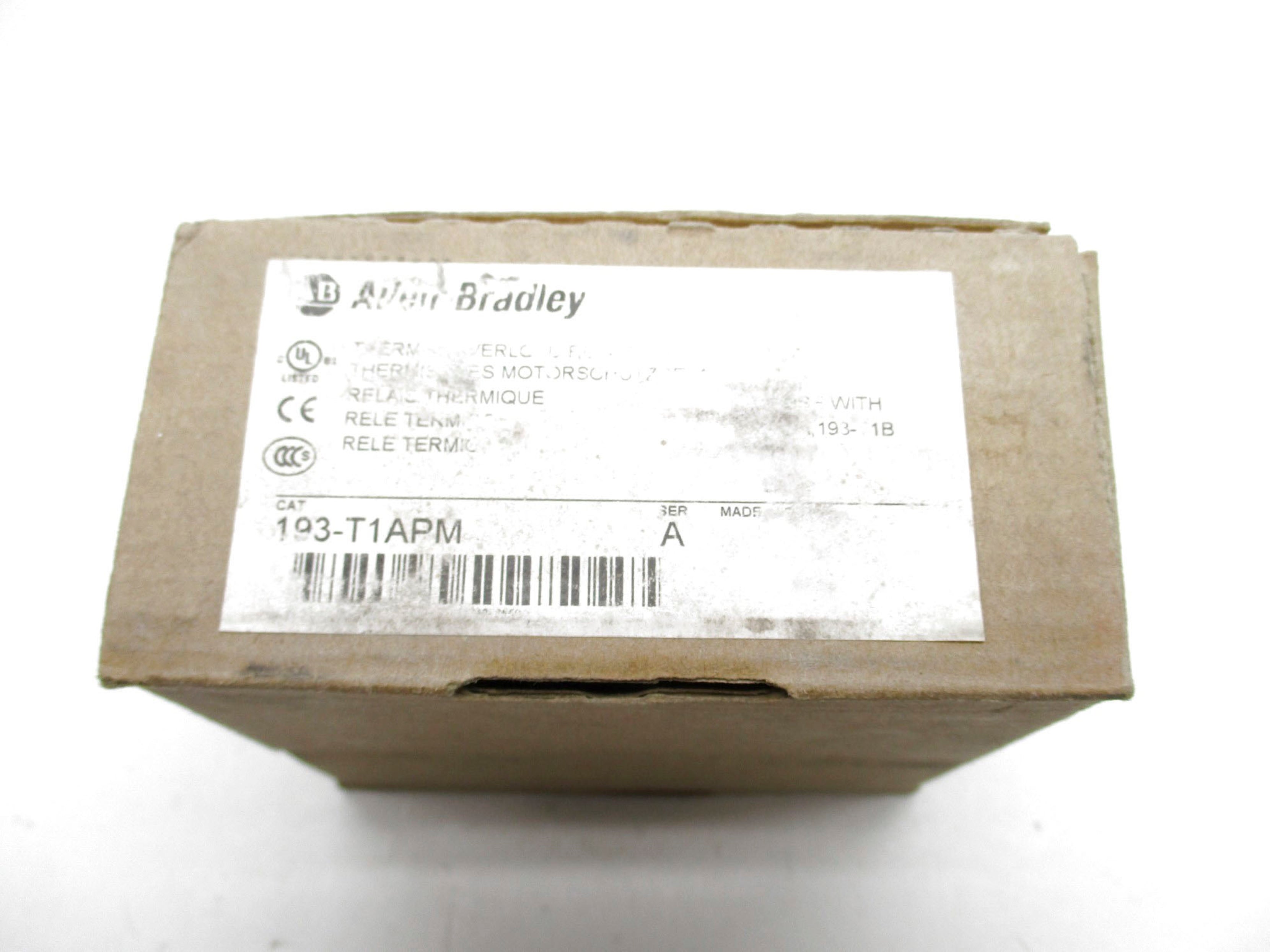 ALLEN BRADLEY 193-T1APM SER. A 600VAC (BR/WH) NSMP