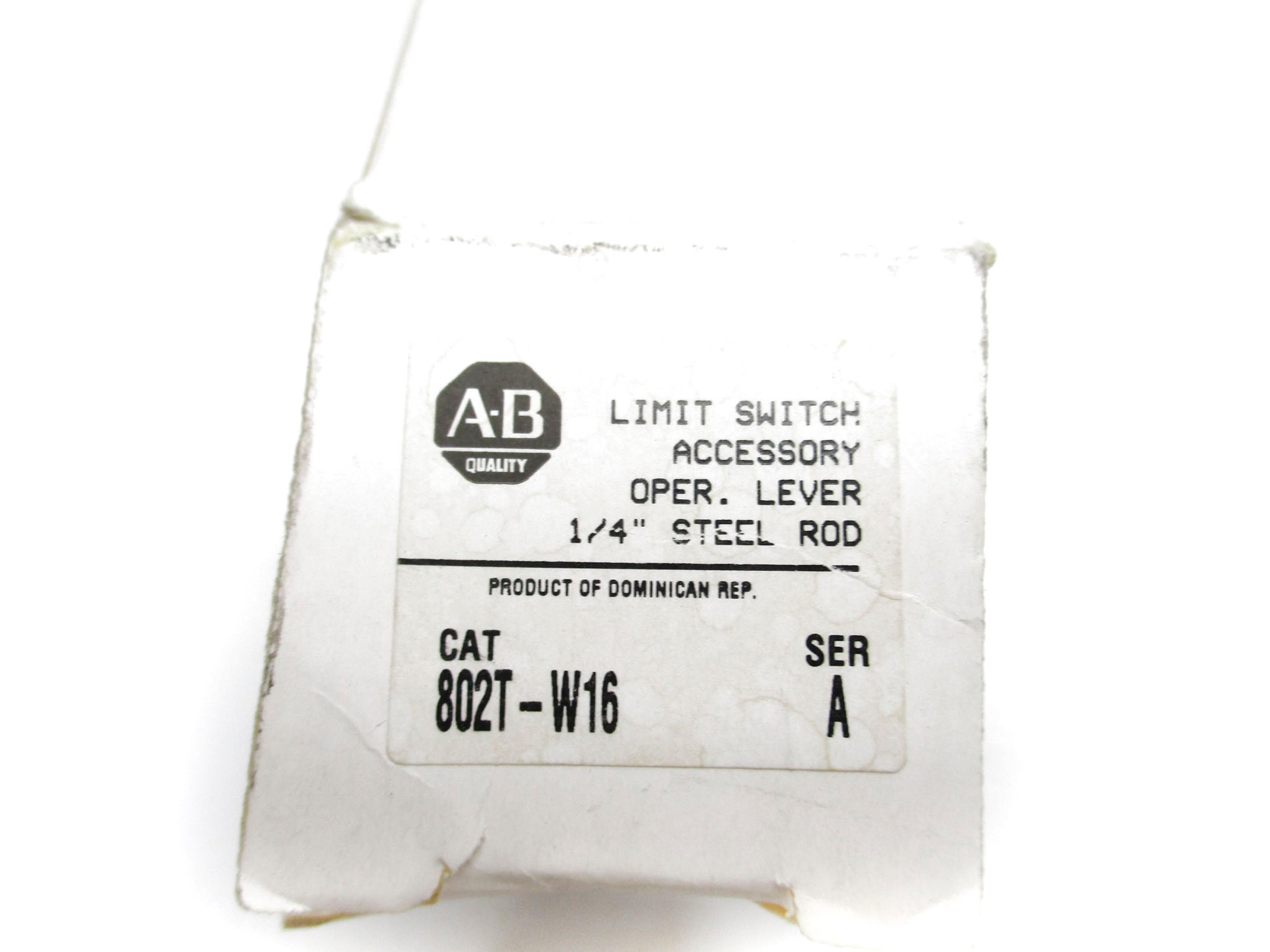INDUSTRIAL SPARE PART 802T-W16 SER. A 1/4" (WH) NSMP