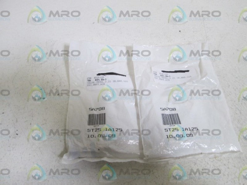 LOT OF 2 CONTROL DEVICES VALVE 5A708 NSMP