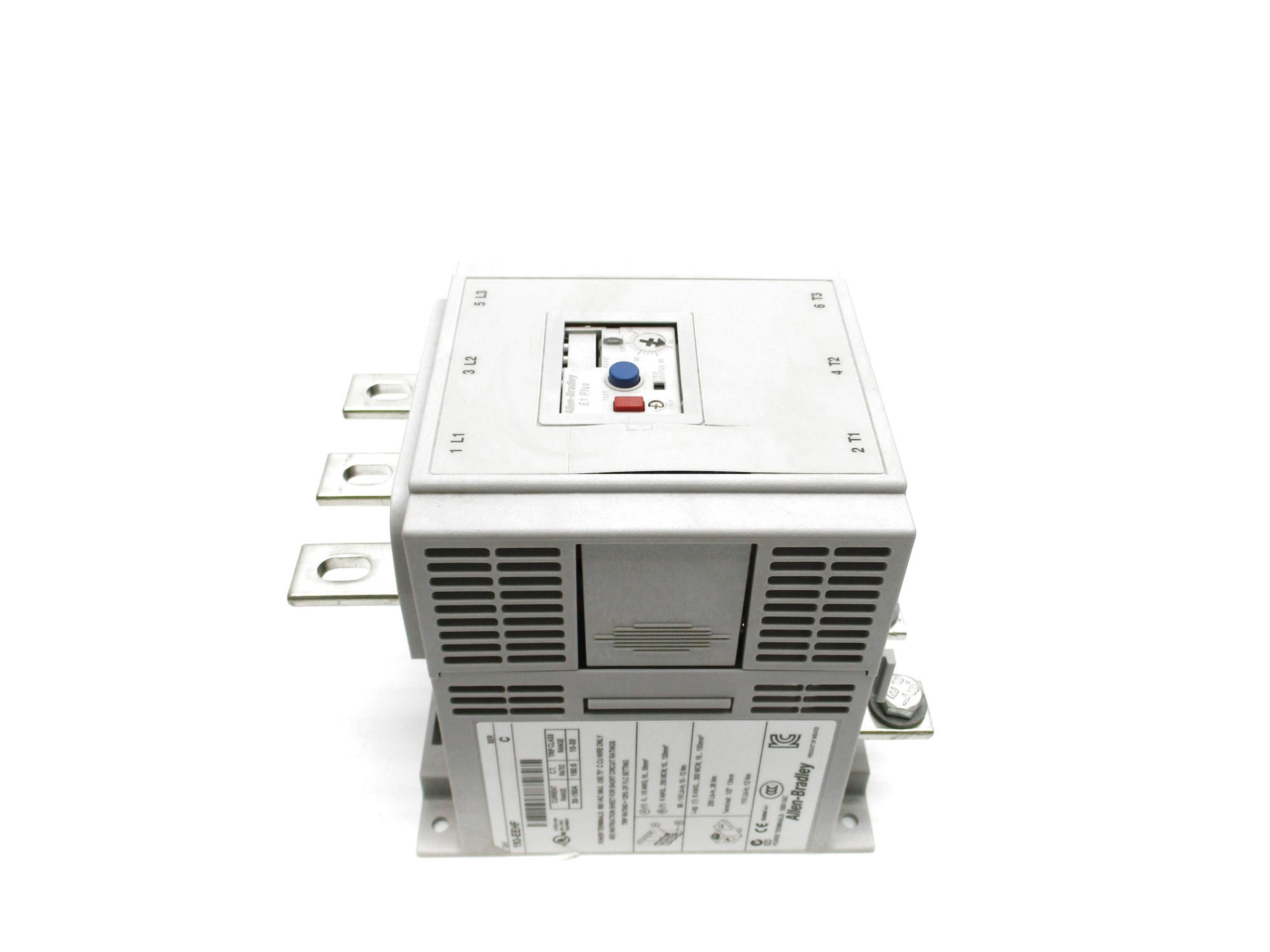 ALLEN BRADLEY 193-EEHF SER. C 600VAC 30-150A (BR/WH) NSMP