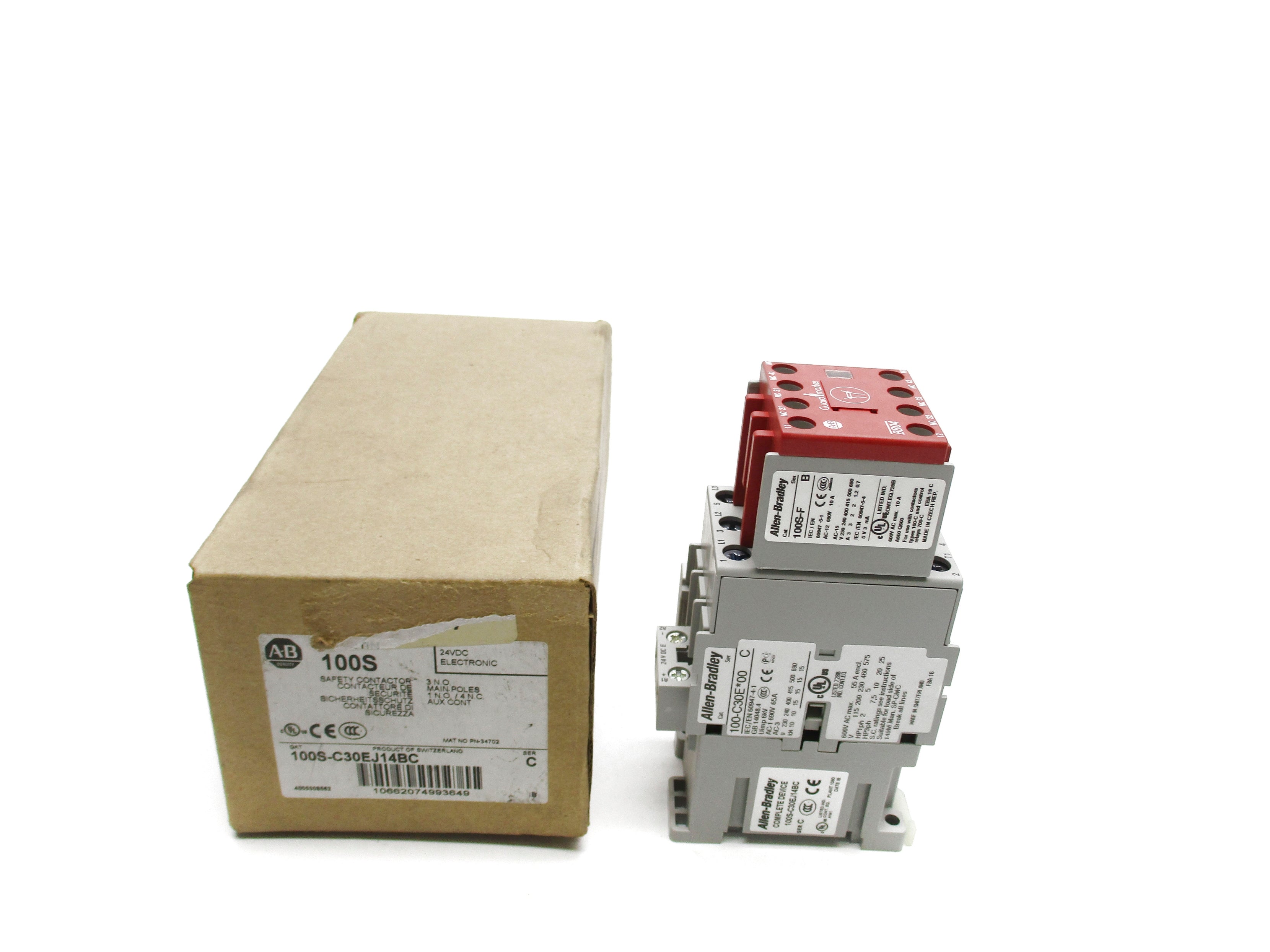 INDUSTRIAL SPARE PART 100S-C30EJ14BC SER. C 24VDC (BR/WH) NSMP