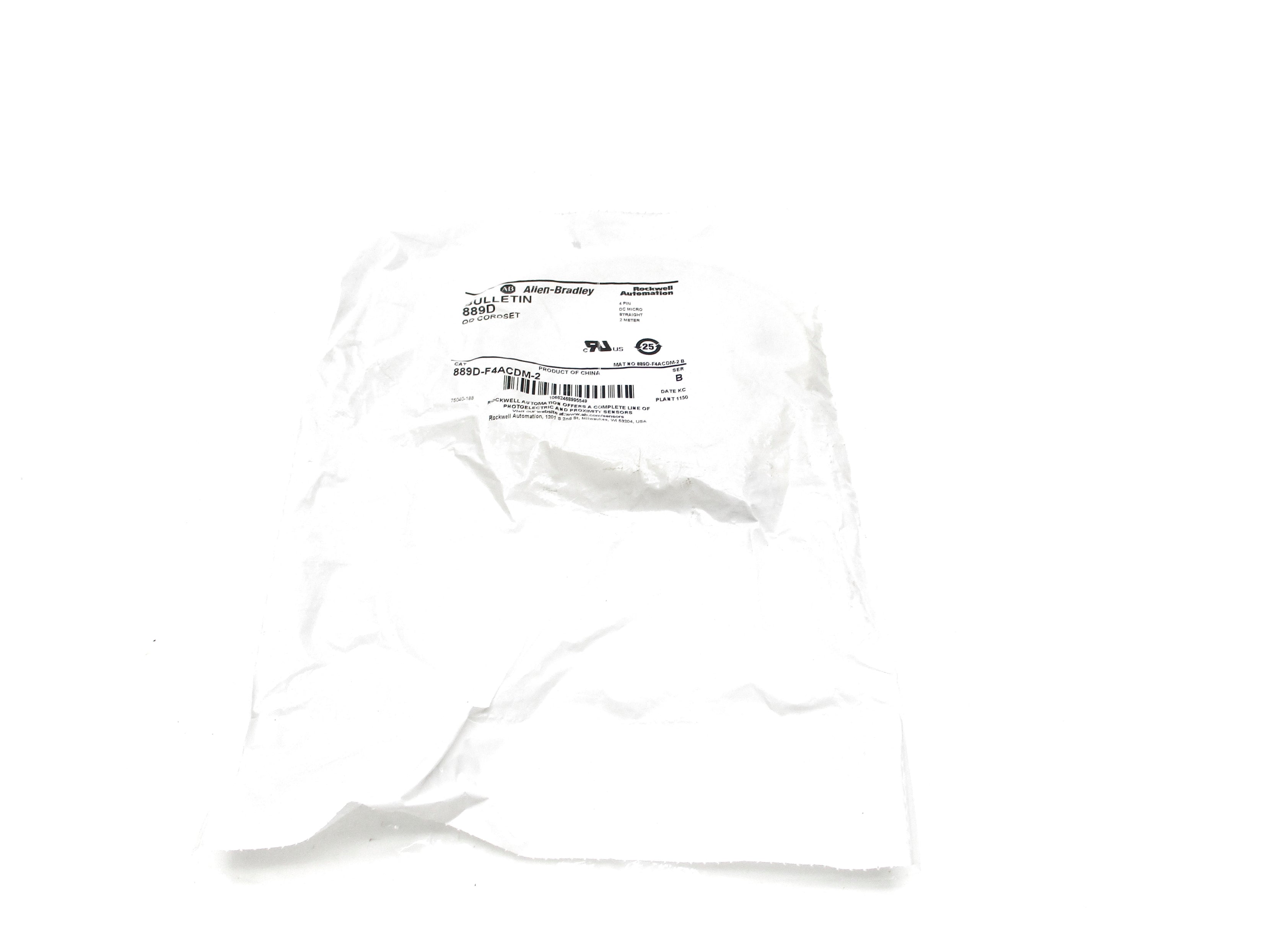ALLEN BRADLEY 889D-F4ACDM-2 SER. B NSMP