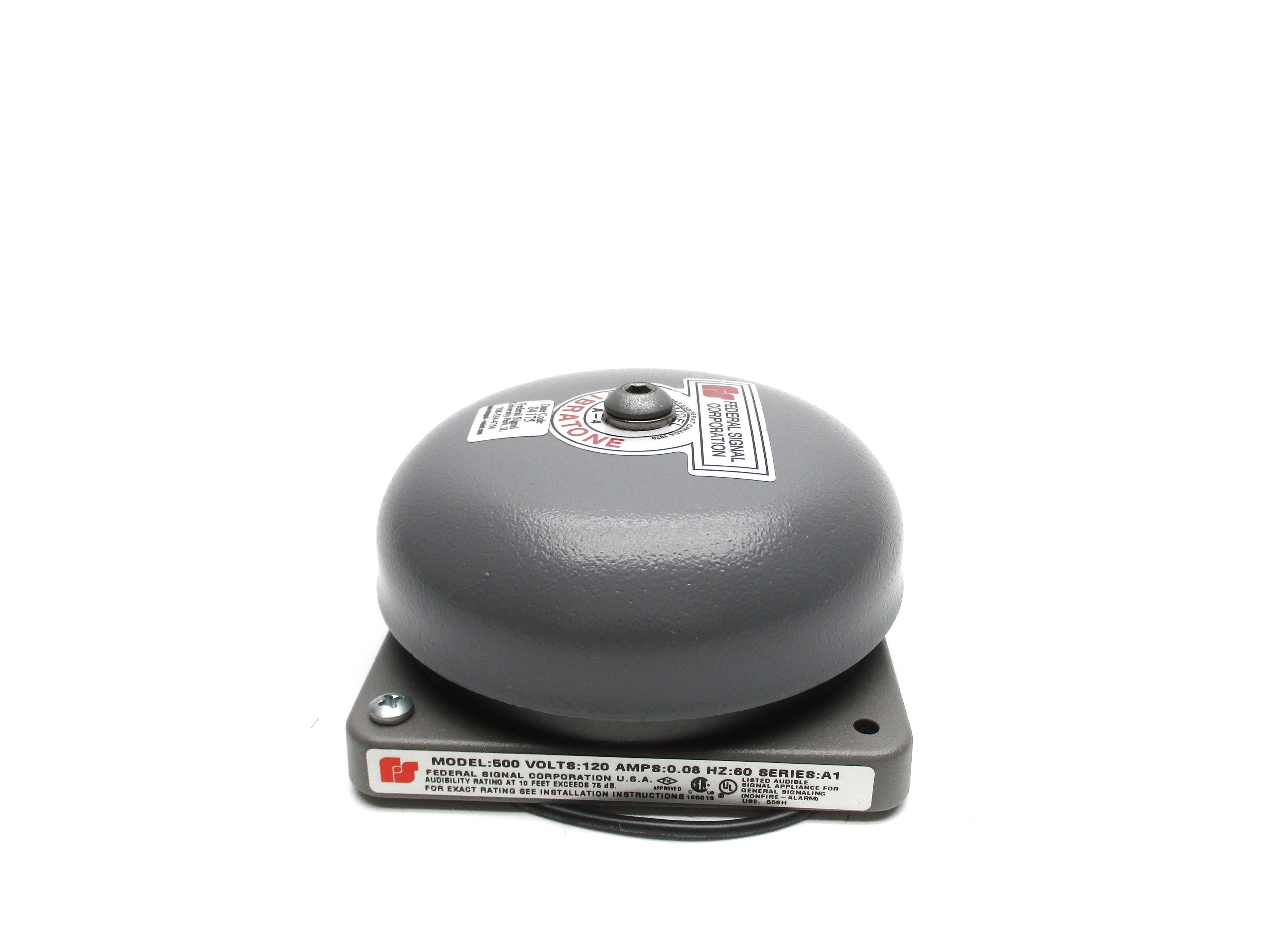 FEDERAL SIGNAL 500 SER. A1 120V 0.08A NSNP