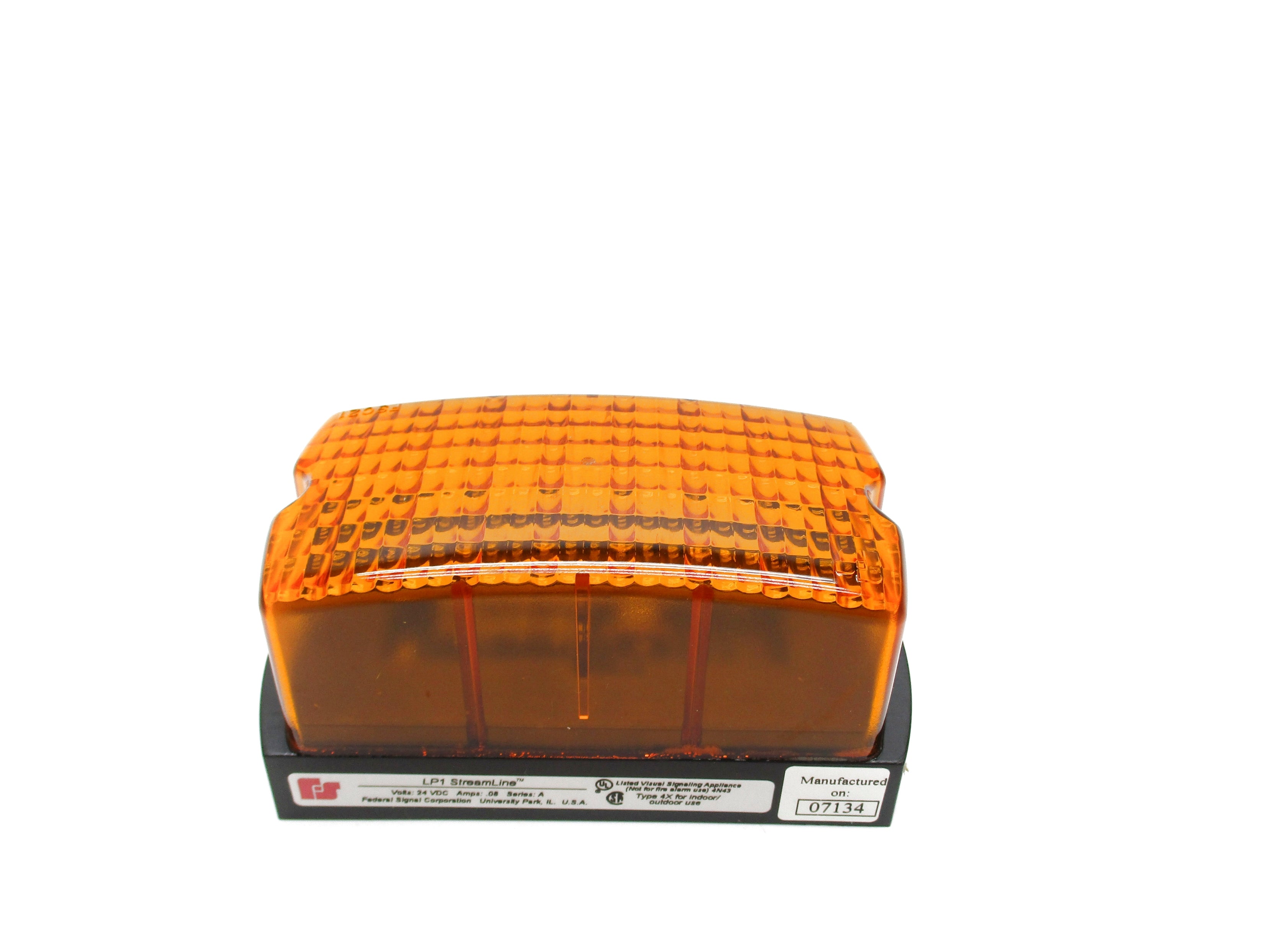 FEDERAL SIGNAL LP1-024A SER. A 24VDC .08A NSMP